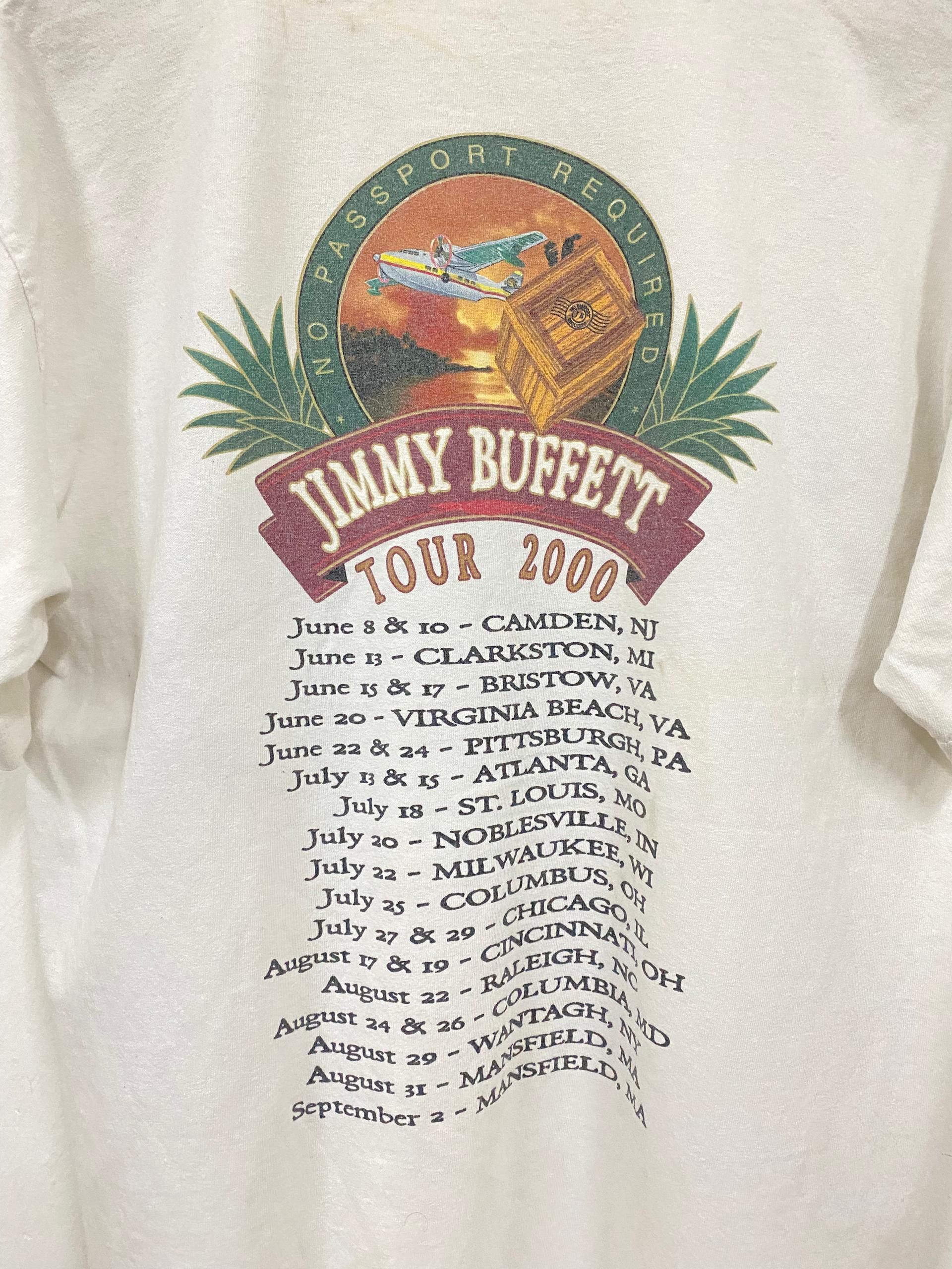 Band Tees Vintage 2000 Jimmy Buffet band t shirt tour Size US L / EU 52-54 / 3 - 7 Thumbnail