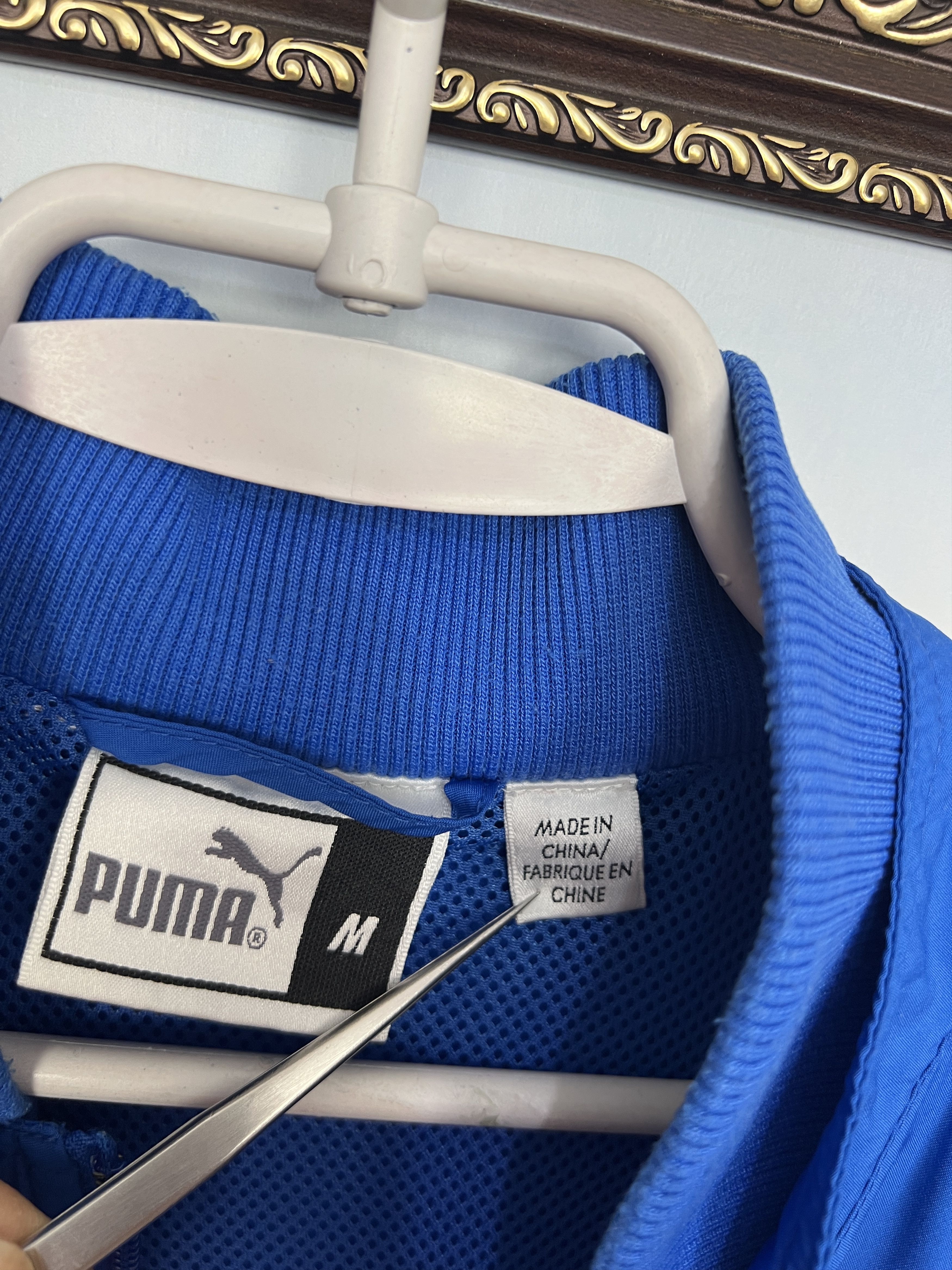 Puma Vintage Puma Italy Football Jacket Soccer Track Top National Size US M / EU 48-50 / 2 - 8 Thumbnail