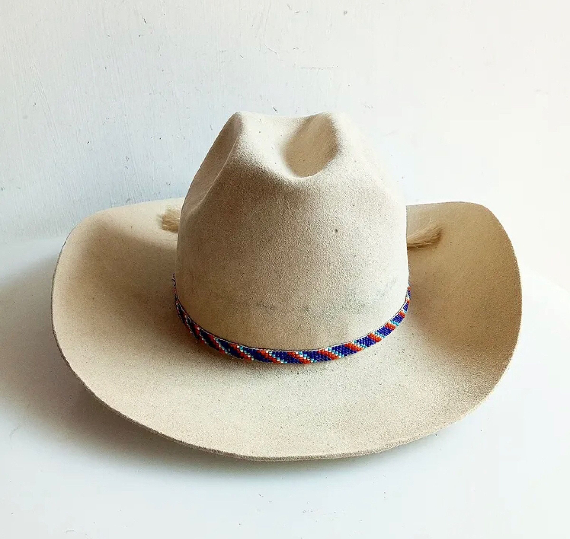 Bailey Hats × Hat Club × Vintage Vintage Bailey Mooris london fedora Cowboy porkpie Hat Size ONE SIZE - 1 Thumbnail