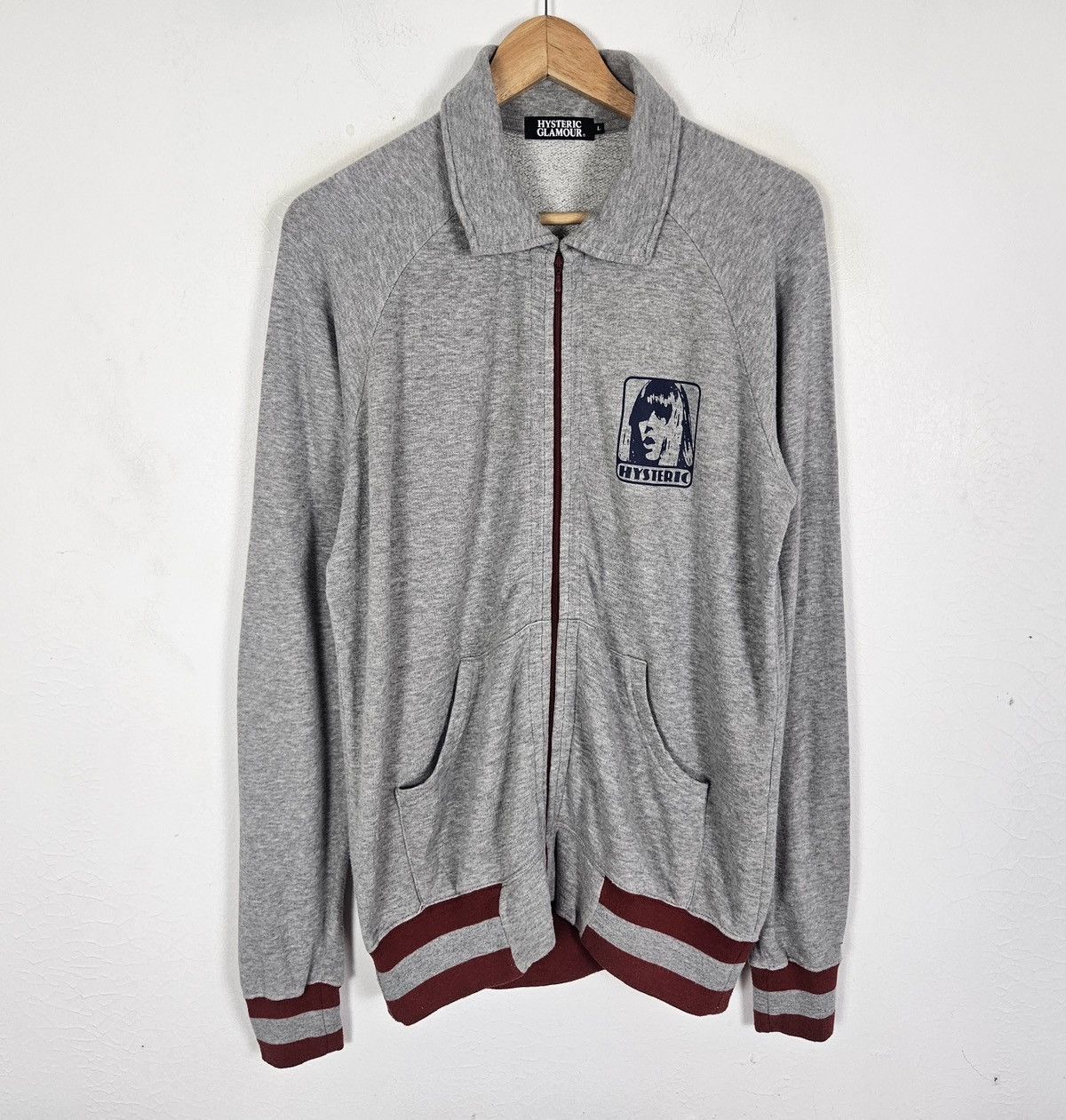 Hysteric Glamour Hysteric Glamour Holy Rock Zipper Jacket Sweater Size US L / EU 52-54 / 3 - 3 Thumbnail