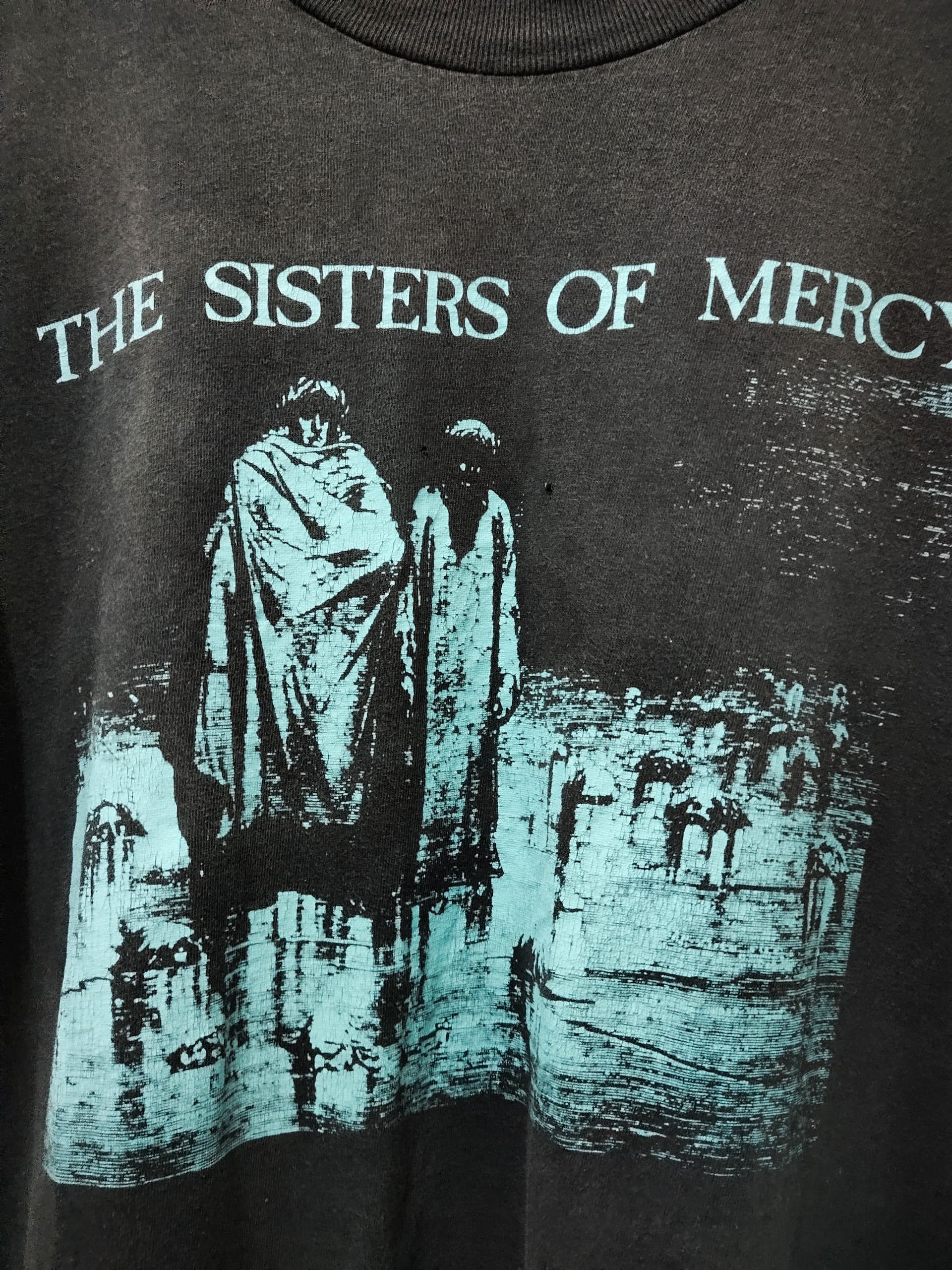 Band Tees Vintage 90s The Sisters of Mercy band t shirt Size US L / EU 52-54 / 3 - 5 Thumbnail