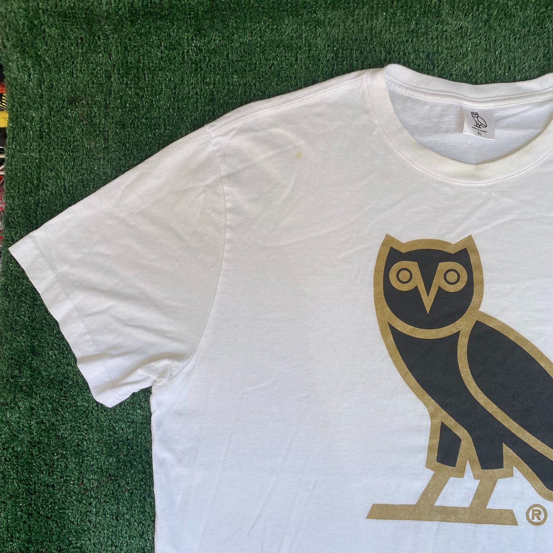 October's Very Own Vintage Y2K OVO Drake Shirt October's Very Own Logo Rap Tee Size US XL / EU 56 / 4 - 2 Thumbnail