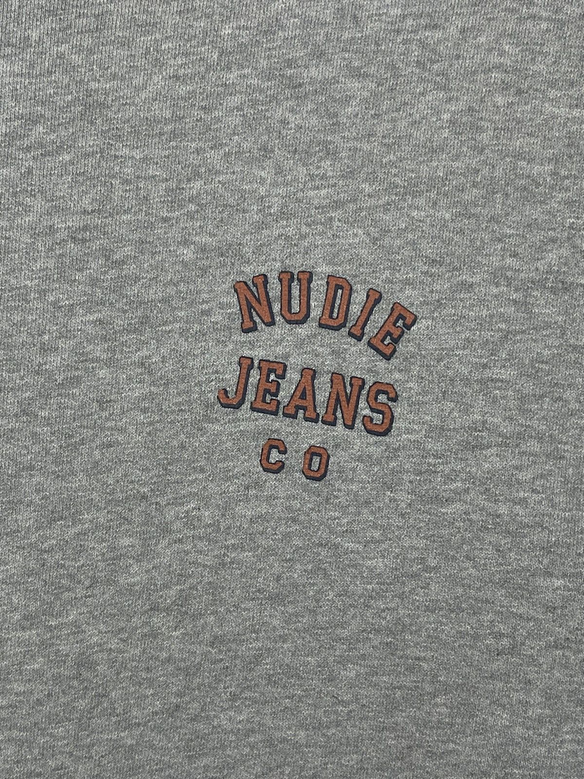 Japanese Brand × Nudie Jeans × Vintage Nudie Jeans Co Frasse Logo Sweatshirt Men’s Size S Size US S / EU 44-46 / 1 - 7 Thumbnail
