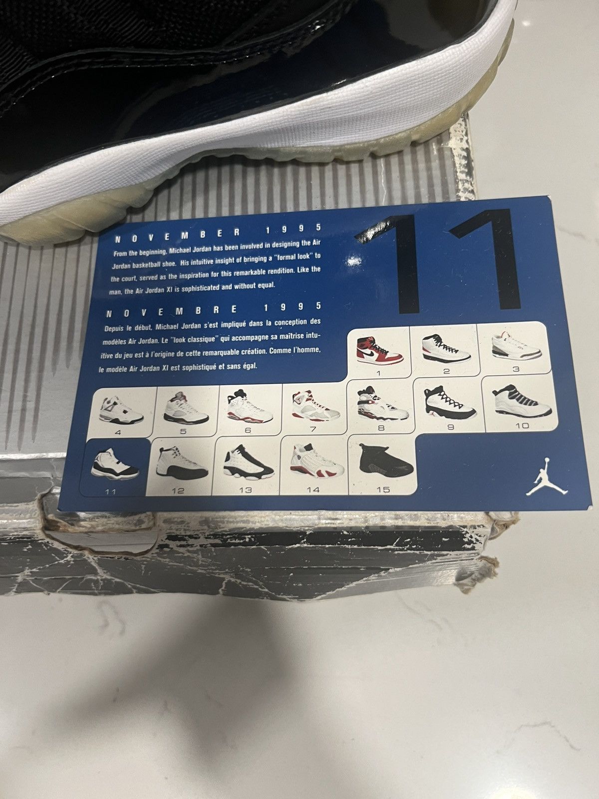 Jordan Brand Jordan 11 sz 8 2000 release Size US 8 / EU 41 - 23 Thumbnail