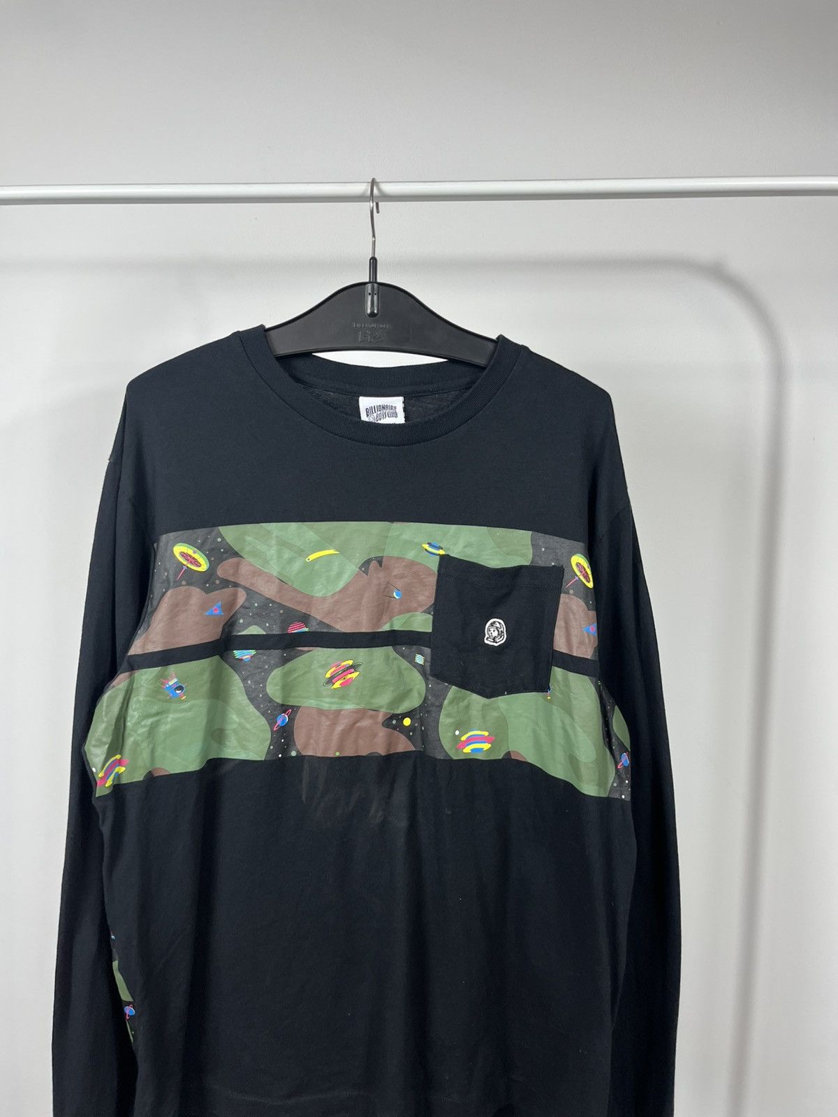 Billionaire Boys Club Billionaire Boys Club Camo Panel Long Sleeve Shirt XXL Size US XL / EU 56 / 4 - 2 Thumbnail
