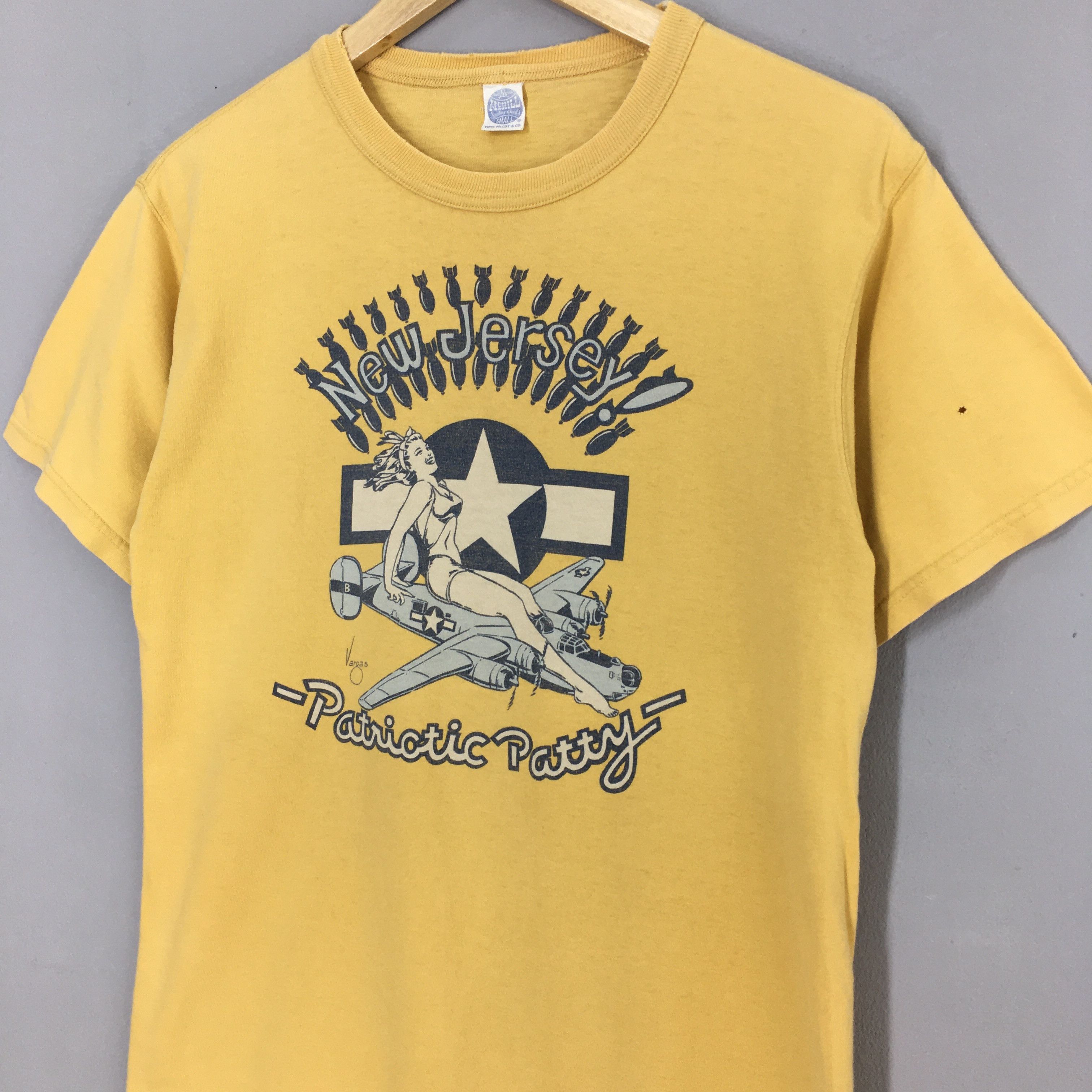 TOYS McCOY × Vintage Vintage Toys Mccoy's Japan Patriotic Patty Tshirt Small Size US S / EU 44-46 / 1 - 4 Thumbnail