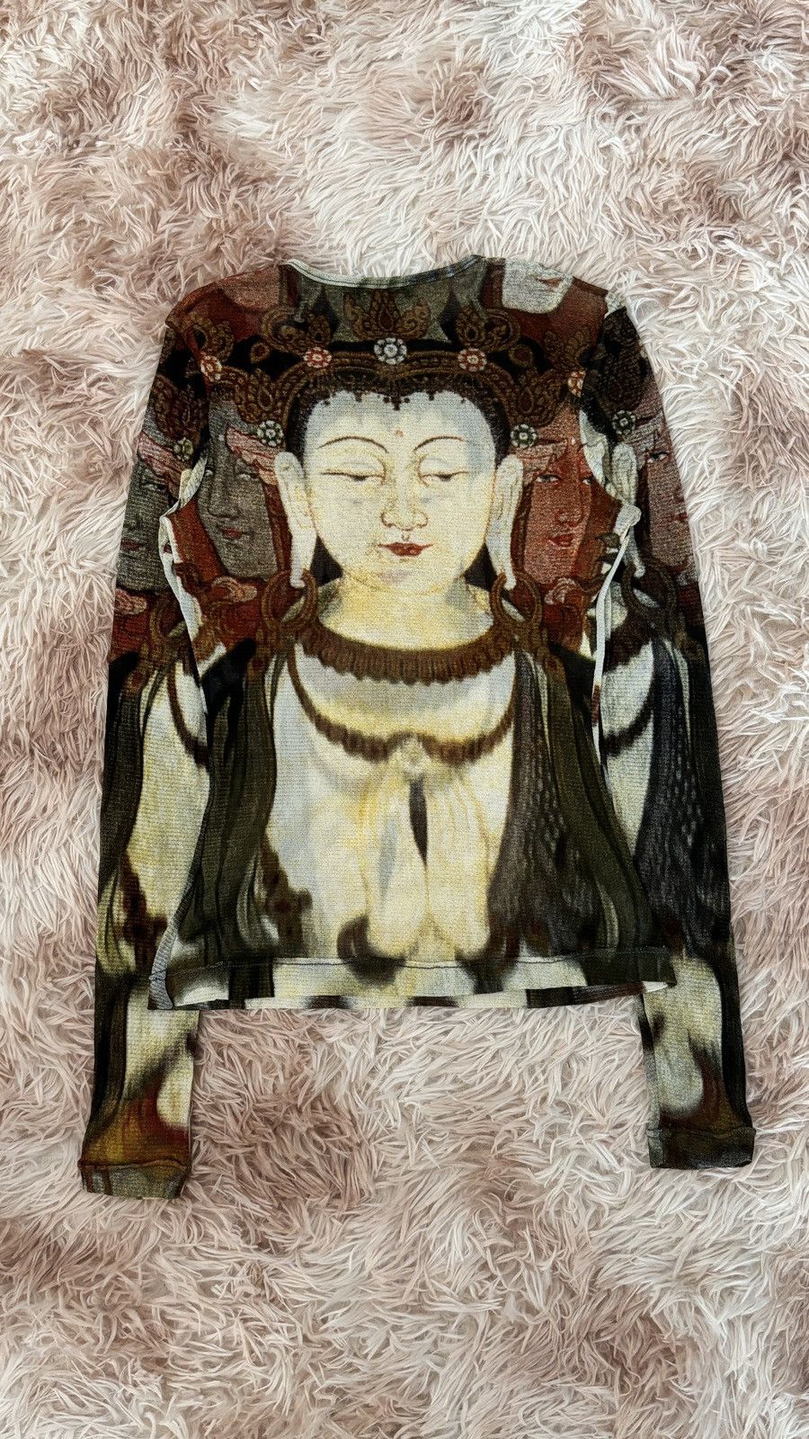 Japanese Brand × Vintage × Vivienne Tam Vivienne tam Kuan Yin' Buddha Size XS / US 0-2 / IT 36-38 - 4 Thumbnail