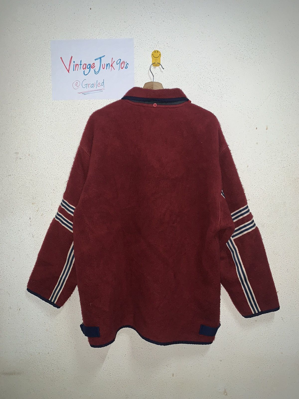 Vintage Vintage Lupo Di Mare Sina Cova fleece jacket Size US L / EU 52-54 / 3 - 11 Thumbnail