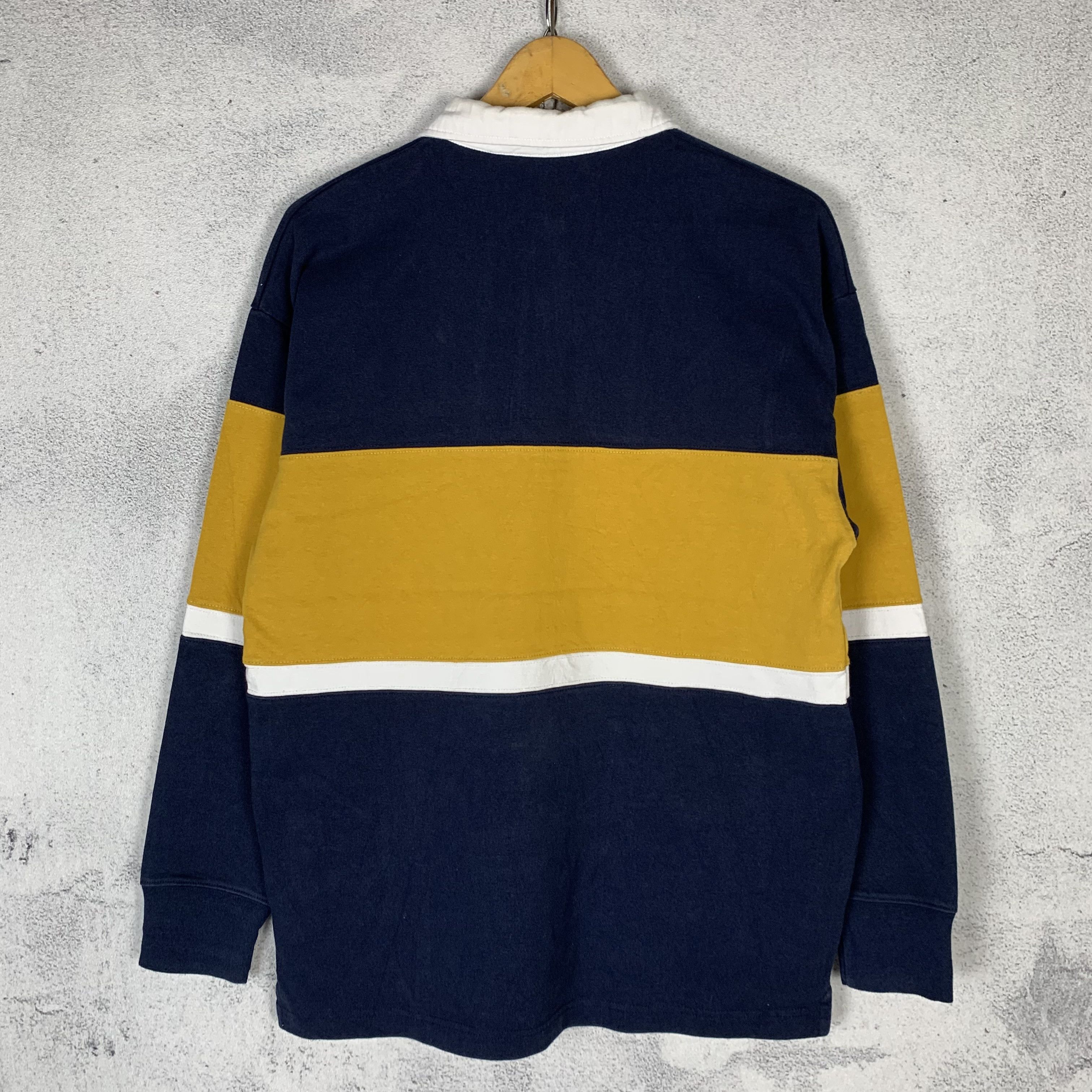 Ben Davis Ben Davis Rugby Polo Shirt Longsleeve Size US L / EU 52-54 / 3 - 2 Thumbnail