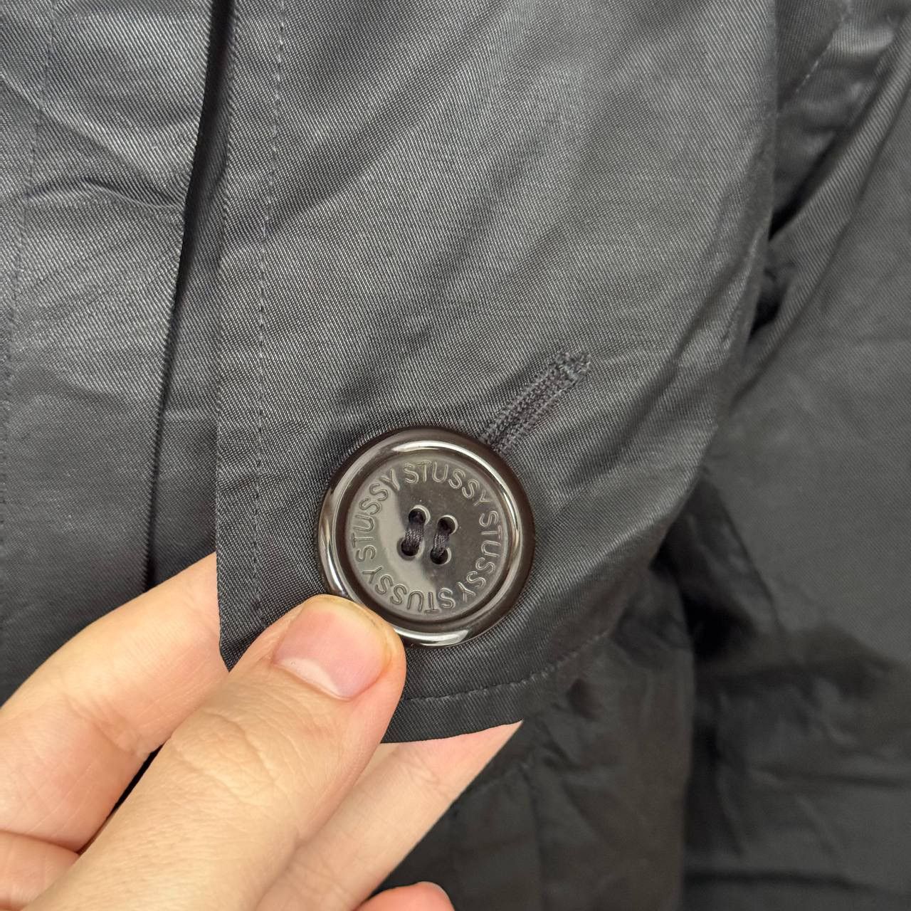 Stussy Stussy Coat Trench Raincoat Ninja Goth Nylon Coat Jacket Size M / US 6-8 / IT 42-44 - 4 Thumbnail