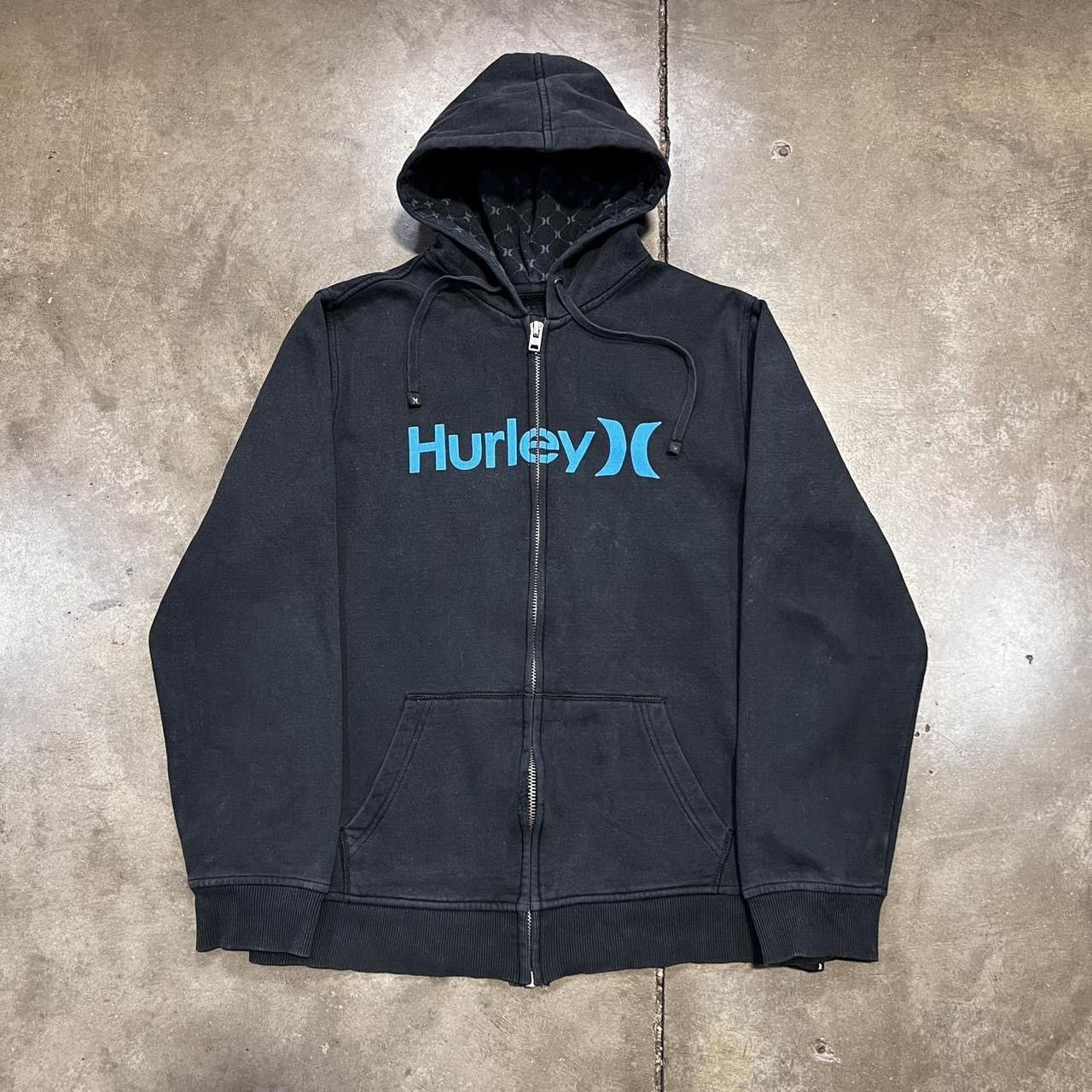 Hurley Vintage Hurley Zip Up Hoodie Sweatshirt Skater Surf Y2K Size US M / EU 48-50 / 2 - 1 Thumbnail