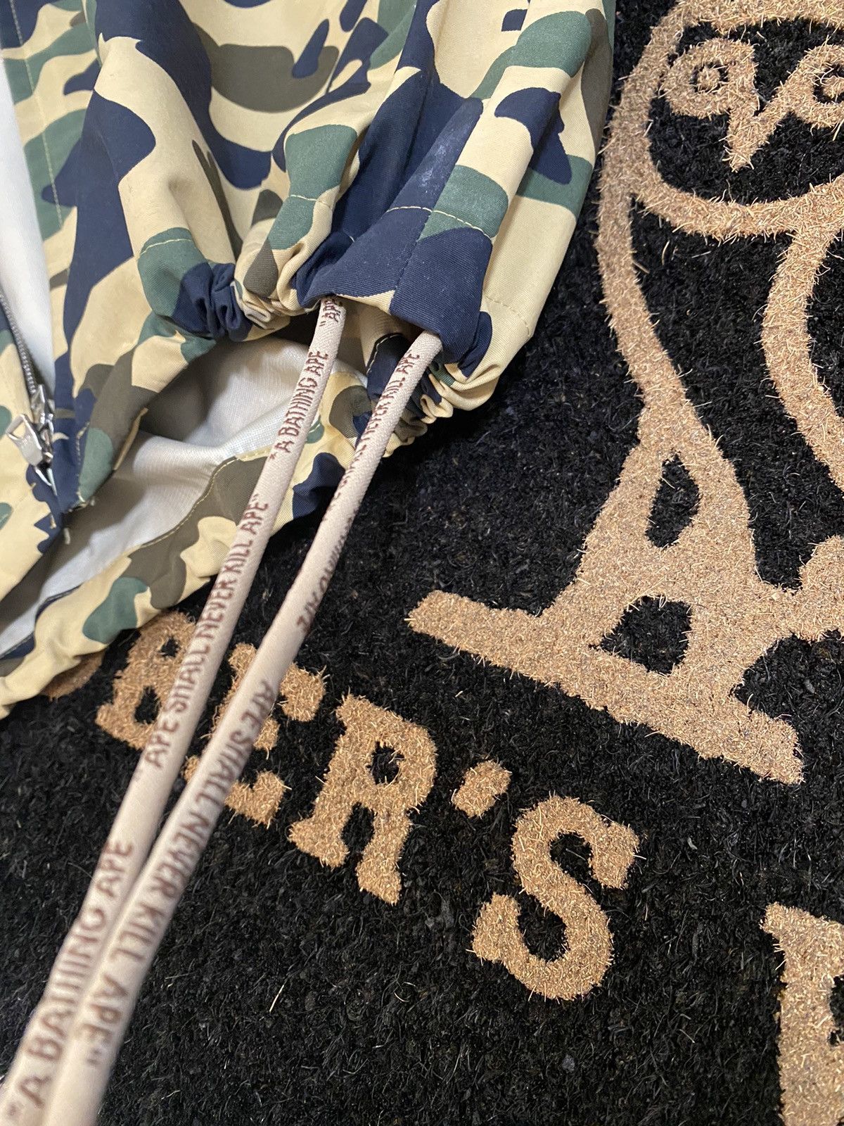 Bape Green Camo Gortec Zip Up Nylon medium Jacket Size US M / EU 48-50 / 2 - 10 Thumbnail