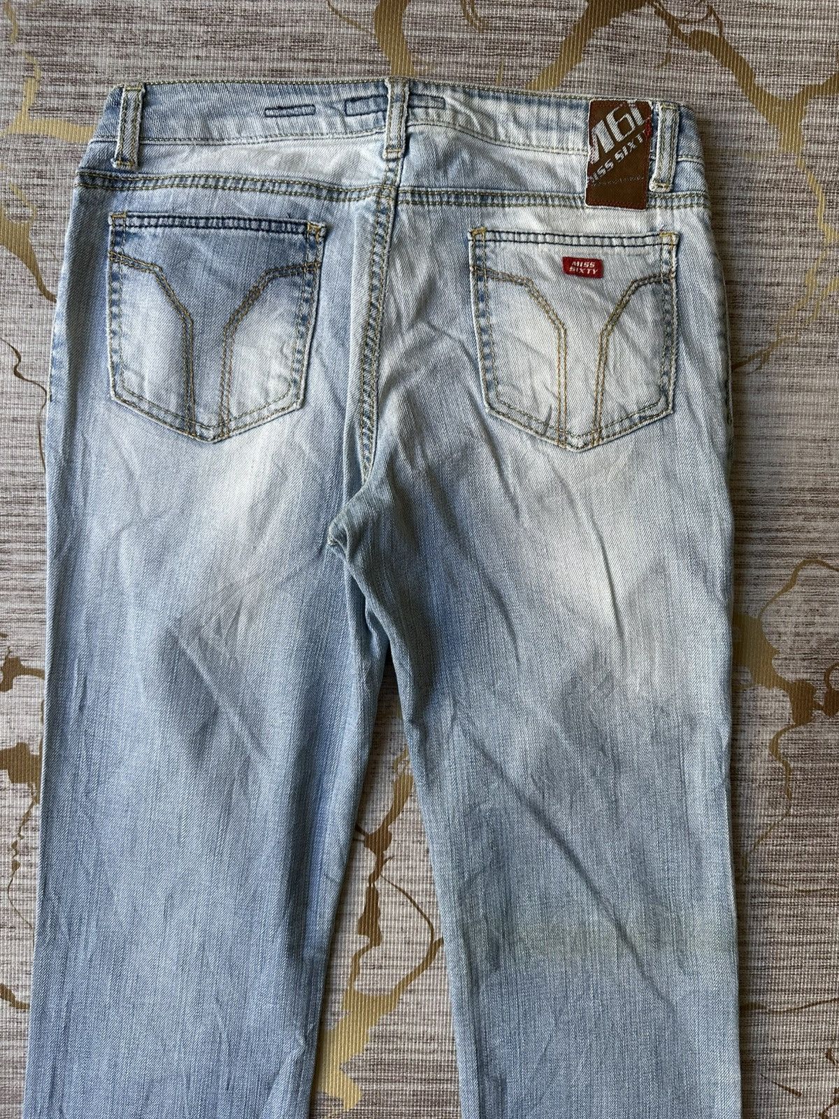 Miss Sixty FLARE Miss Sixty Faded Blue Jeans Size 28" / US 6 / IT 42 - 11 Thumbnail