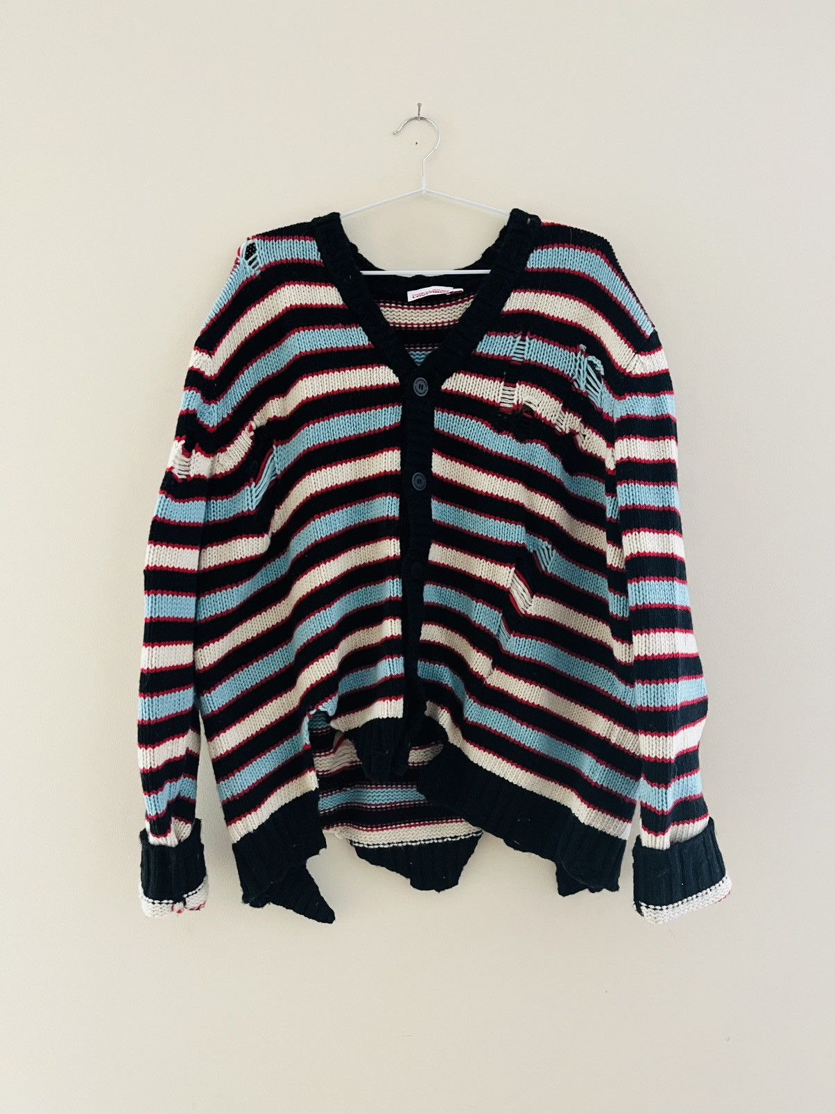 Charles Jeffrey LOVERBOY Charles Jeffrey Loverboy Mega Shred Cardigan Size US L / EU 52-54 / 3 - 1 Thumbnail