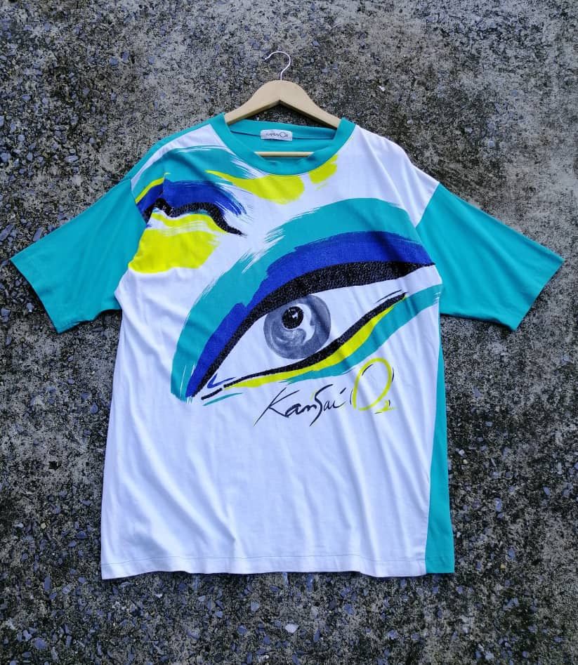 Designer × Japanese Brand × Kansai Yamamoto Kansai Yamamoto O2 Nice Design Tee Size US M / EU 48-50 / 2 - 1 Thumbnail