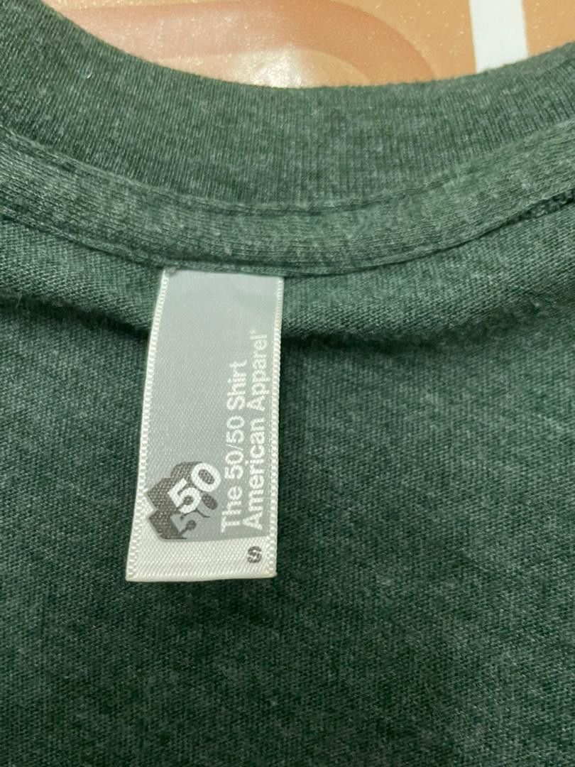 American Apparel K3-010 army green RARE airtime T-Shirt s Size US S / EU 44-46 / 1 - 13 Thumbnail
