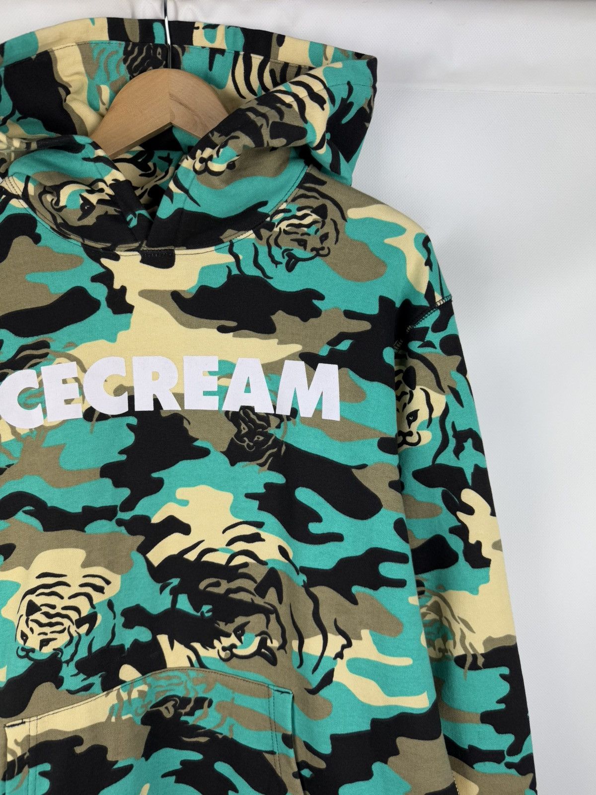 Icecream Icecream Billionaire Boys Club Camo Big Logo Hoodie Pullover Size US XL / EU 56 / 4 - 5 Thumbnail