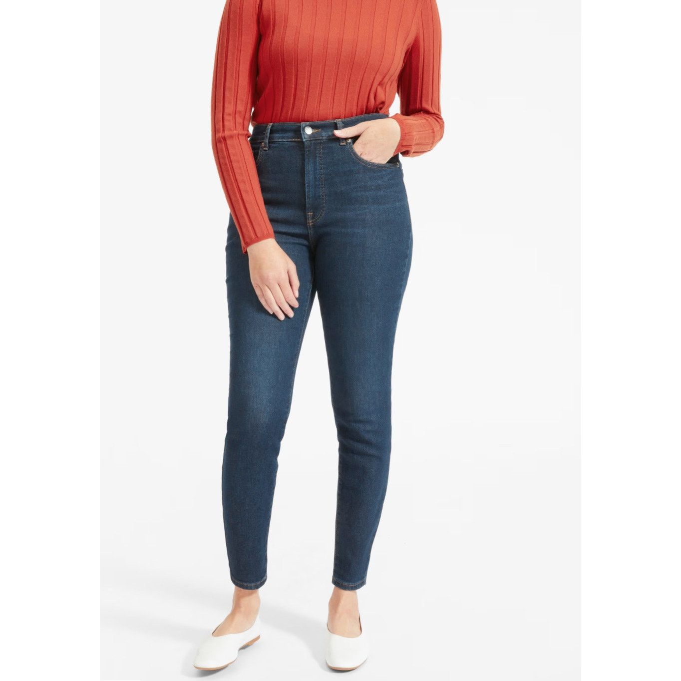 Everlane Everlane - The Authentic Stretch High-Rise Skinny / 28 Size 28" / US 6 / IT 42 - 1 Thumbnail