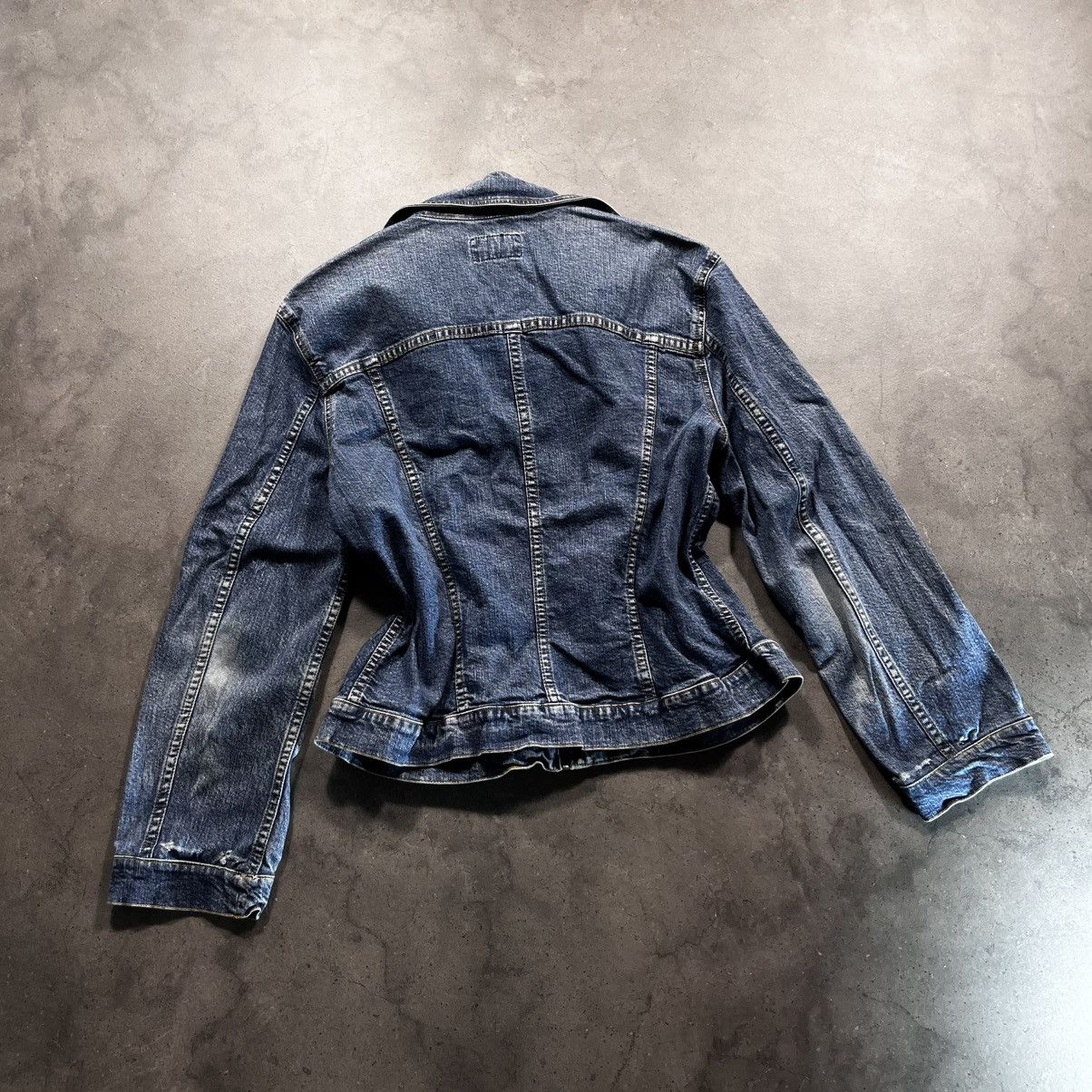 Dolce & Gabbana Archive 2000s Dolce Gabbana D&G Denim Biker Zip Jacket Size US S / EU 44-46 / 1 - 8 Thumbnail