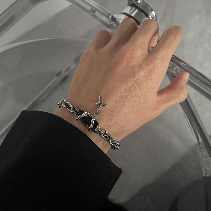 Jewelry Vintage Bracelet Y2K Punk Chain Gotch Bracelets Chains Size ONE SIZE - 6 Thumbnail