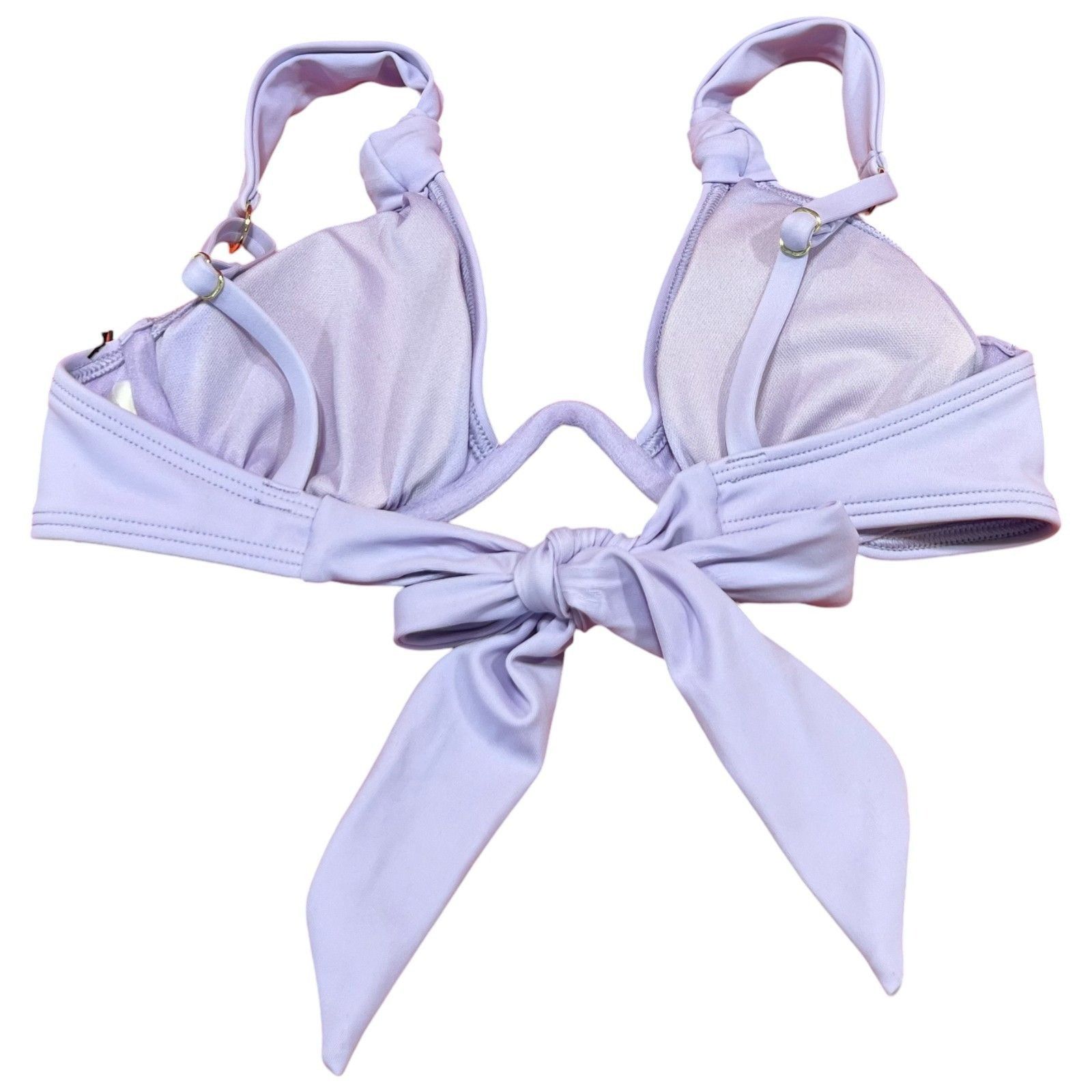 Other Shade & Shore - Women's Knot Detail Continuous Underwire Bik Size ONE SIZE - 4 Thumbnail