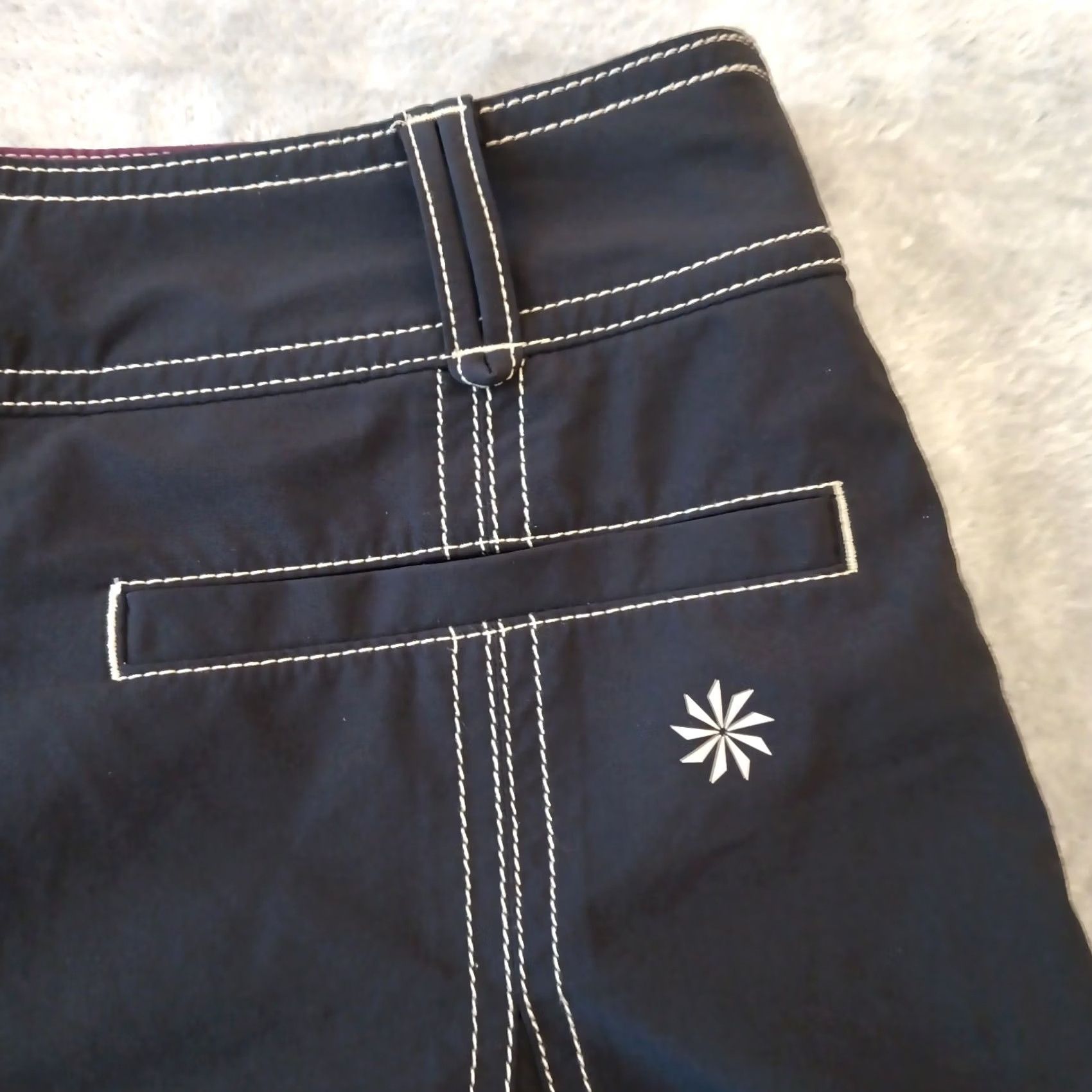 Athleta Athleta Skort Women's Size 6 Black Short Polyester Spandex Lightweight Size 28" / US 6 / IT 42 - 6 Thumbnail