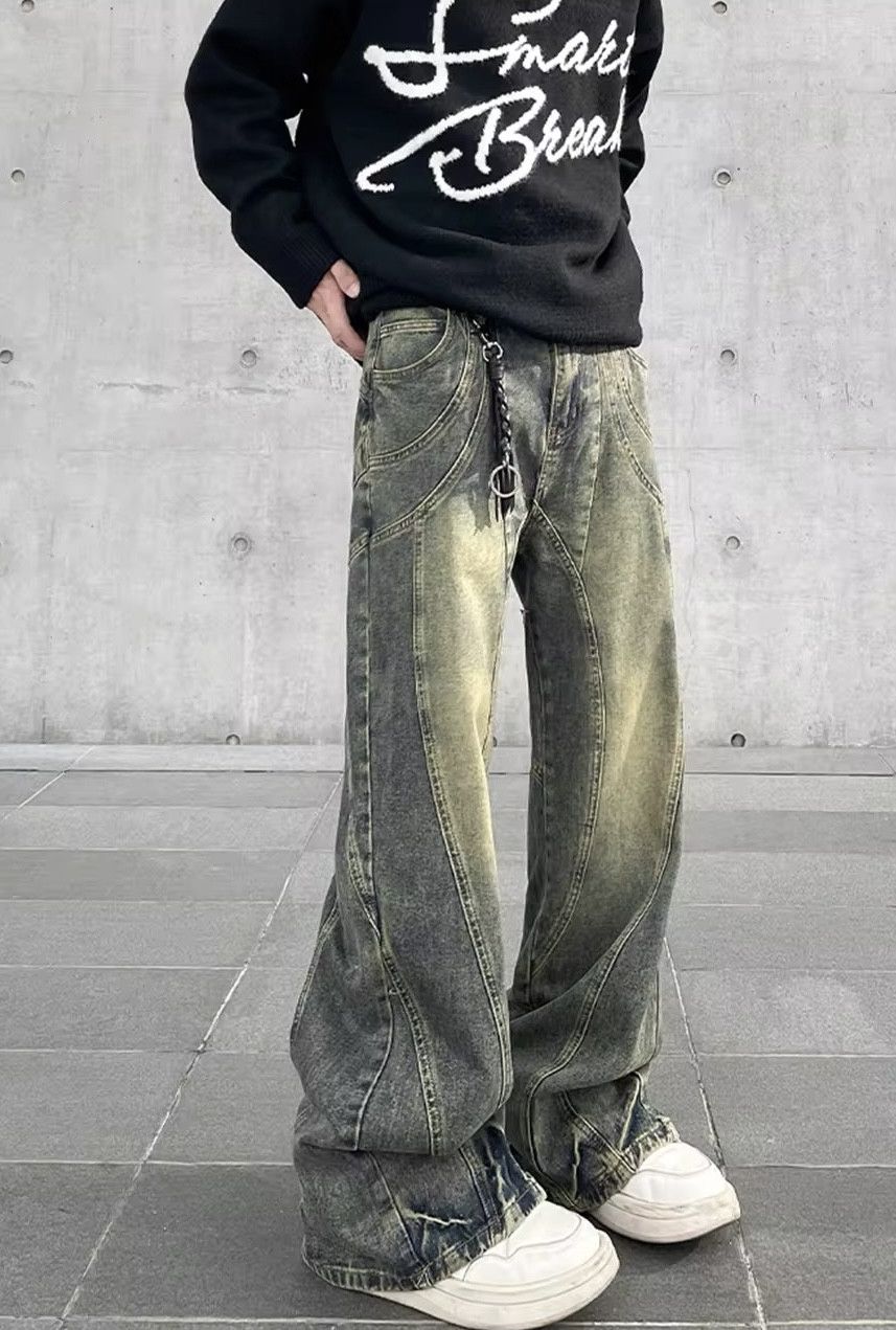 Japanese Brand Vintage Flared Jeans Size US 30 / EU 46 - 1 Thumbnail