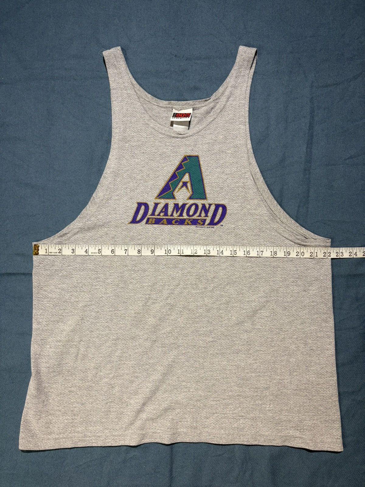 Vintage Rare Pro Edge VTG 2000s MLB Diamondbacks Gray Tank Size US L / EU 52-54 / 3 - 6 Thumbnail