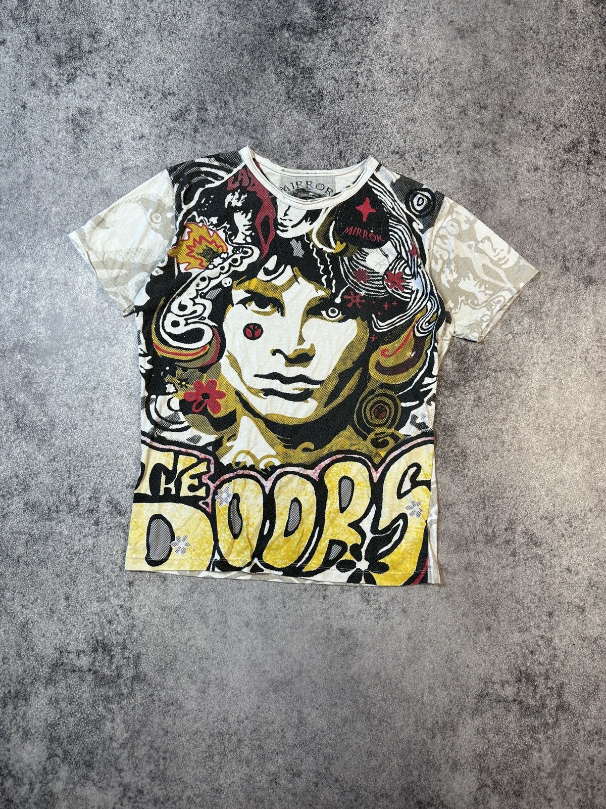 Band Tees × Vintage The Doors T-shirt Bands tees Streetwear Full Print Rare M Size US M / EU 48-50 / 2 - 1 Thumbnail