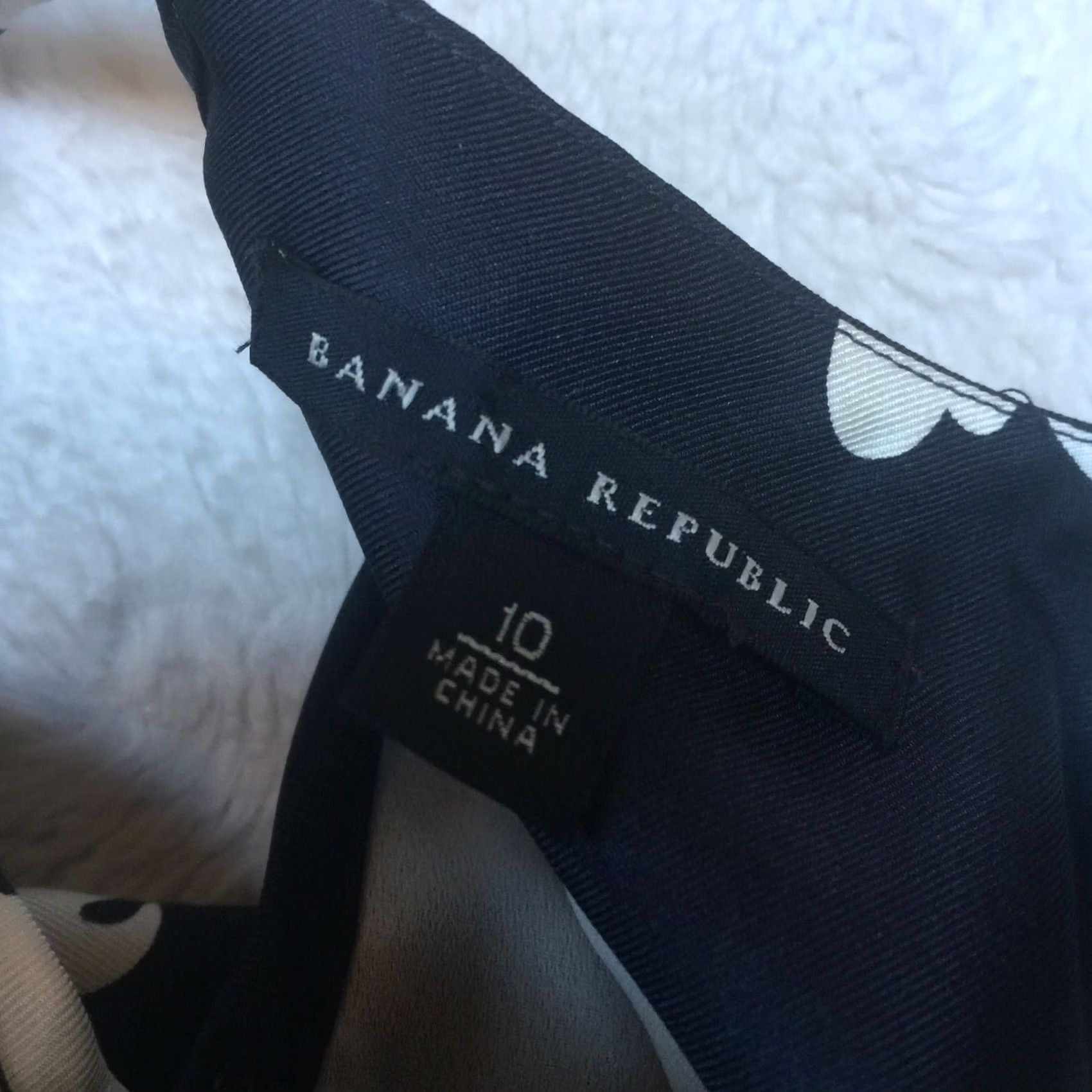 Banana Republic Banana Republic Womens Sleeveless Shift Dress Black Silk Keyhole Back Zip Size 10 Size L / US 10 / IT 46 - 3 Thumbnail