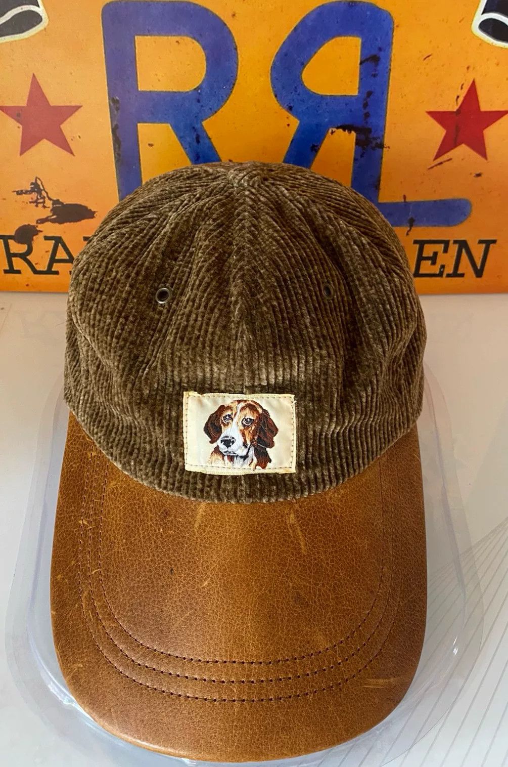 RRL Ralph Lauren Vintage Double RL Rare Baseball Cap Size ONE SIZE - 1 Thumbnail