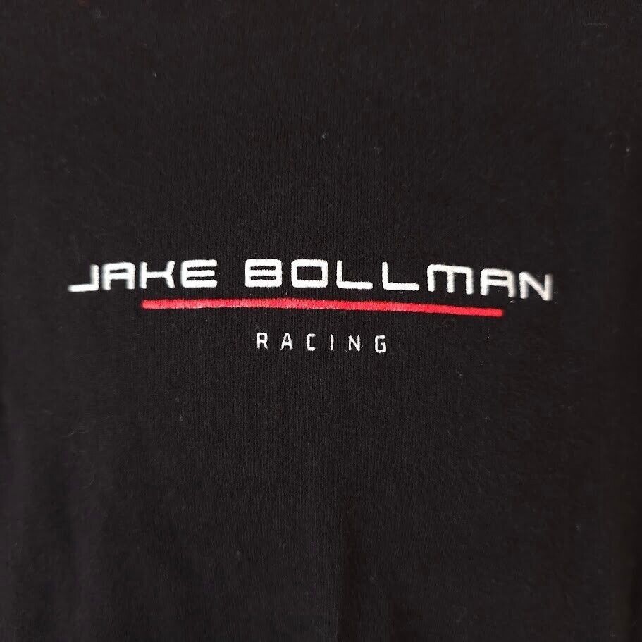Next Level Jake Bollman Racing T Shirt Mens Size Medium Black Stock Car Size US M / EU 48-50 / 2 - 3 Thumbnail