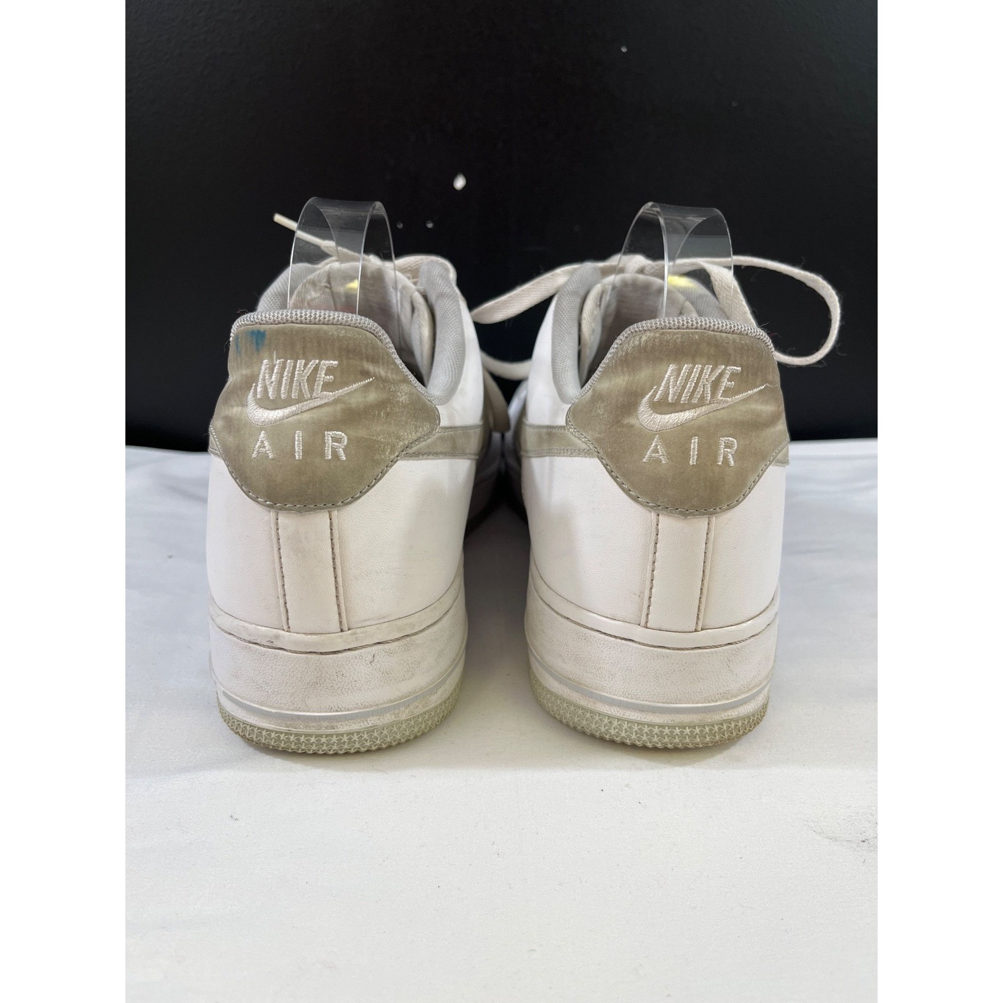 Nike Nike Air Force 1 Men's White Shoes/Sneakers Size 12.5 SKU 59 Size US 12.5 / EU 45-46 - 4 Thumbnail