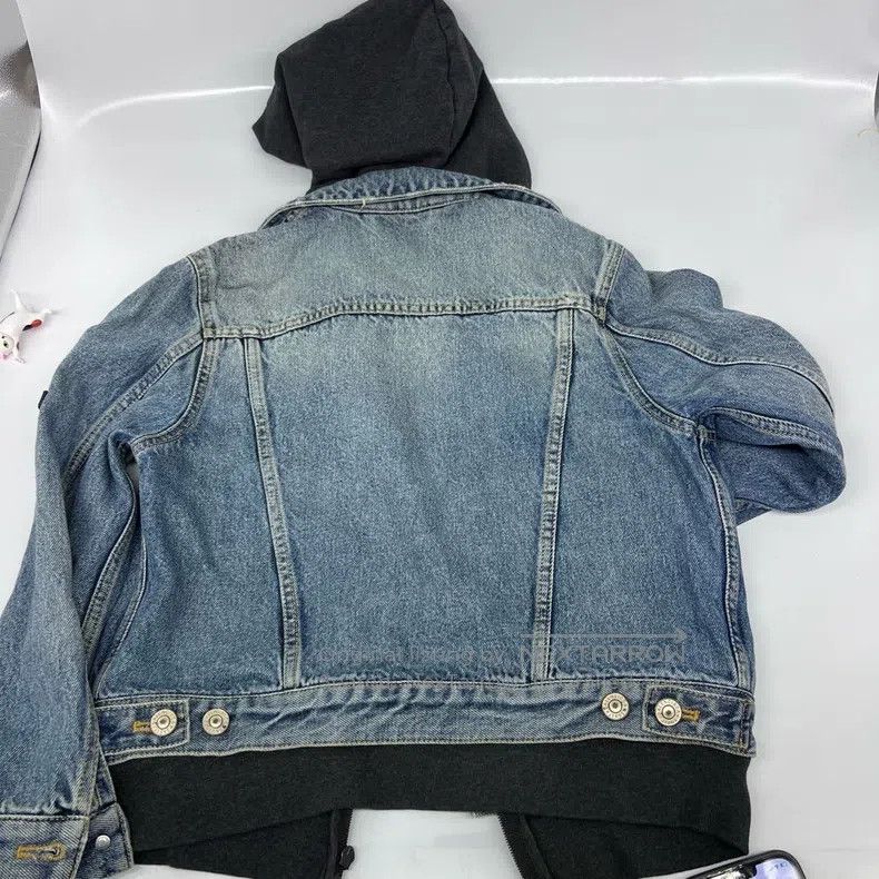 Balenciaga Balenciaga Denim Jacket Size S / US 4 / IT 40 - 7 Thumbnail