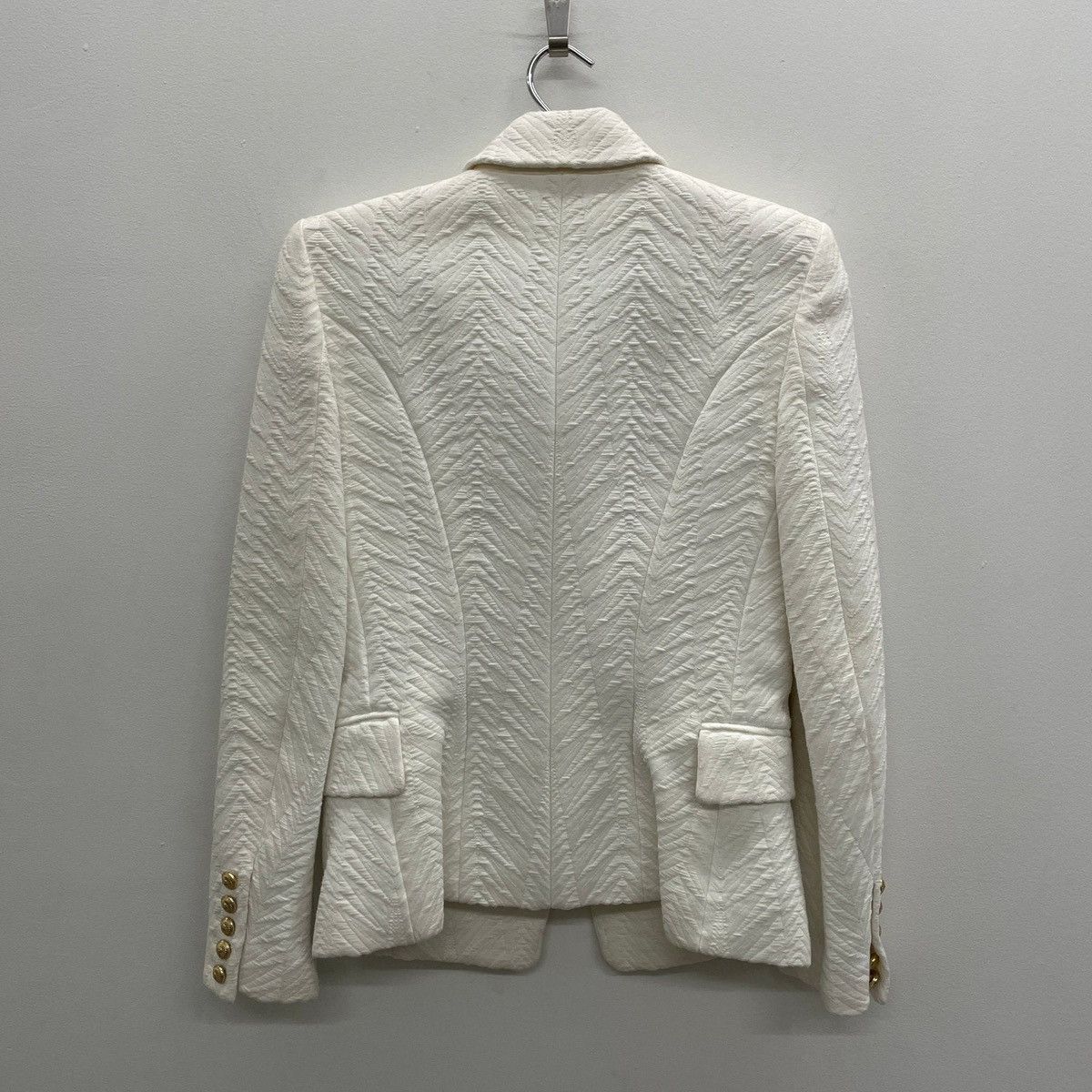 Balmain Balmain Paris Textured Embroidered Blazer Size XS / US 0-2 / IT 36-38 - 2 Thumbnail