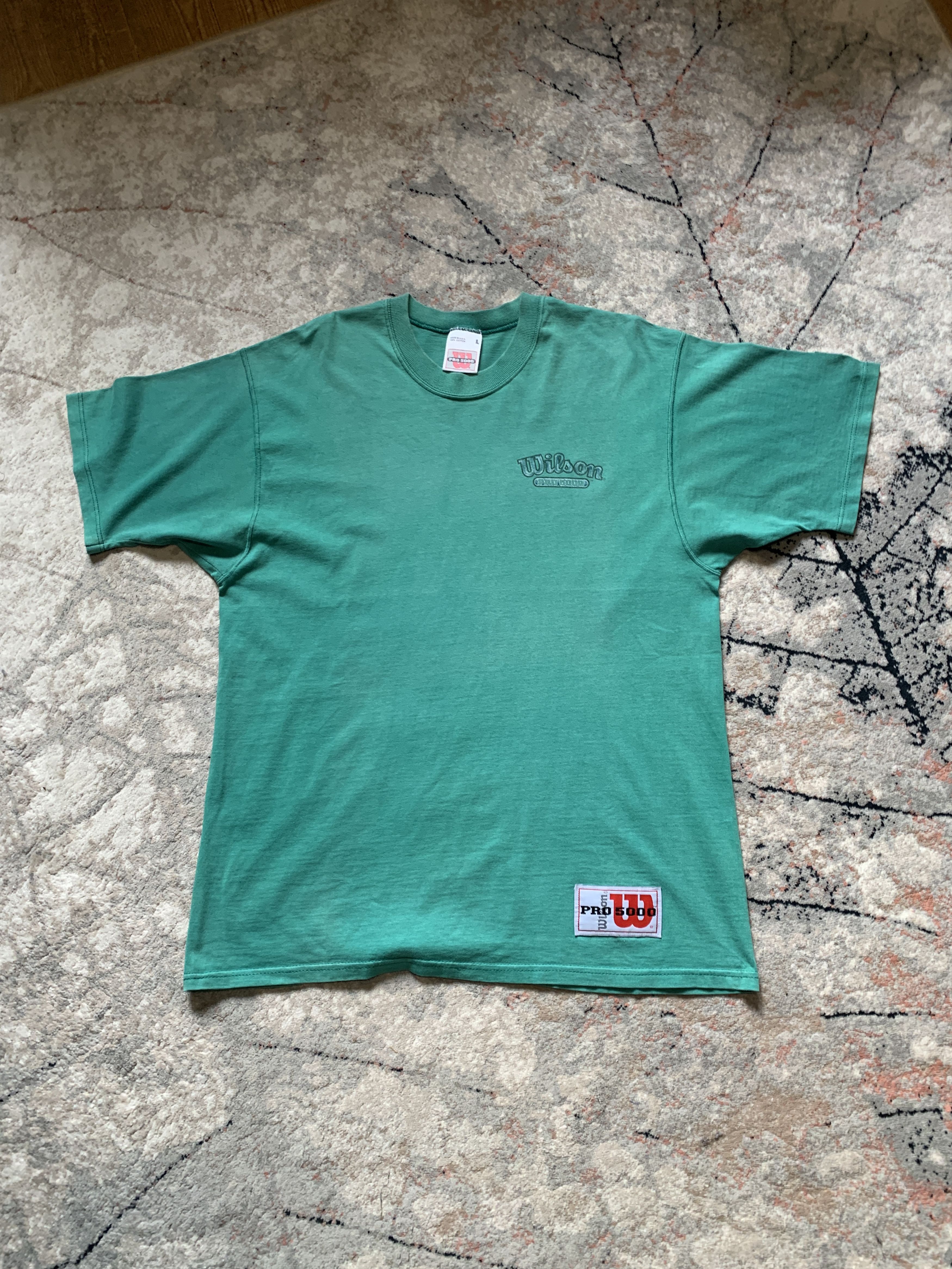 Vintage Vintage Wilson Pro 5000 Made In USA Tee Size US L / EU 52-54 / 3 - 2 Thumbnail