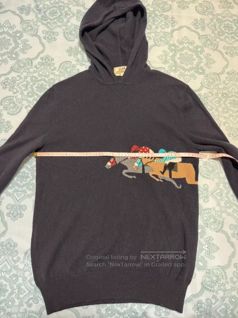 Hermes Hermes Cashmere Coat and Cashmere Hoodie, Classic Pattern Size US M / EU 48-50 / 2 - 4 Thumbnail