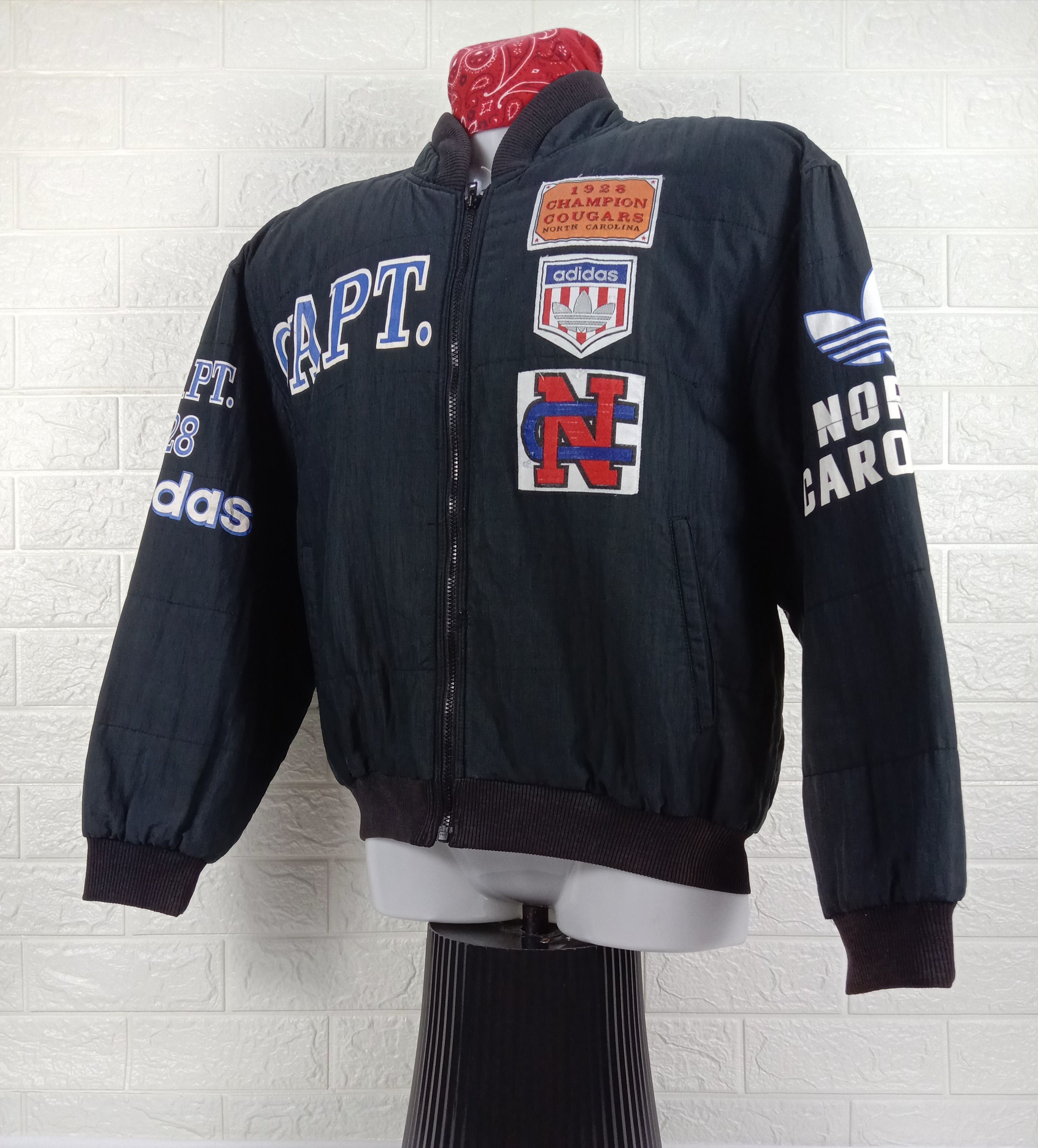 Adidas Vintage Adidas Champion Cougars 1928 Patched Jacket Size US M / EU 48-50 / 2 - 4 Thumbnail
