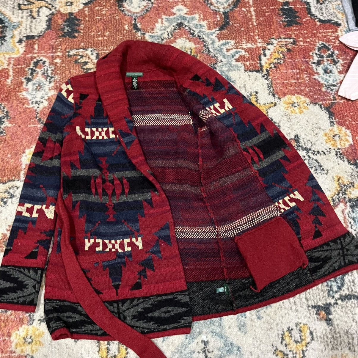 Polo Ralph Lauren Ralph Lauren Sweater Southwestern RRL Navajo Intarsia Size M / US 6-8 / IT 42-44 - 8 Thumbnail
