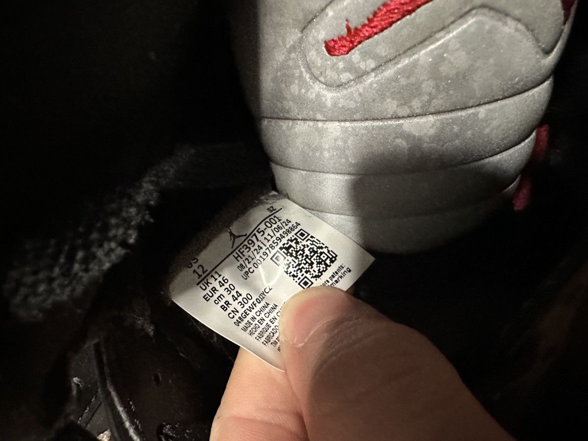 Jordan Brand Nike Air Jordan 5 Retro Black Metallic Reimagined size 12 Size US 12 / EU 45 - 6 Thumbnail