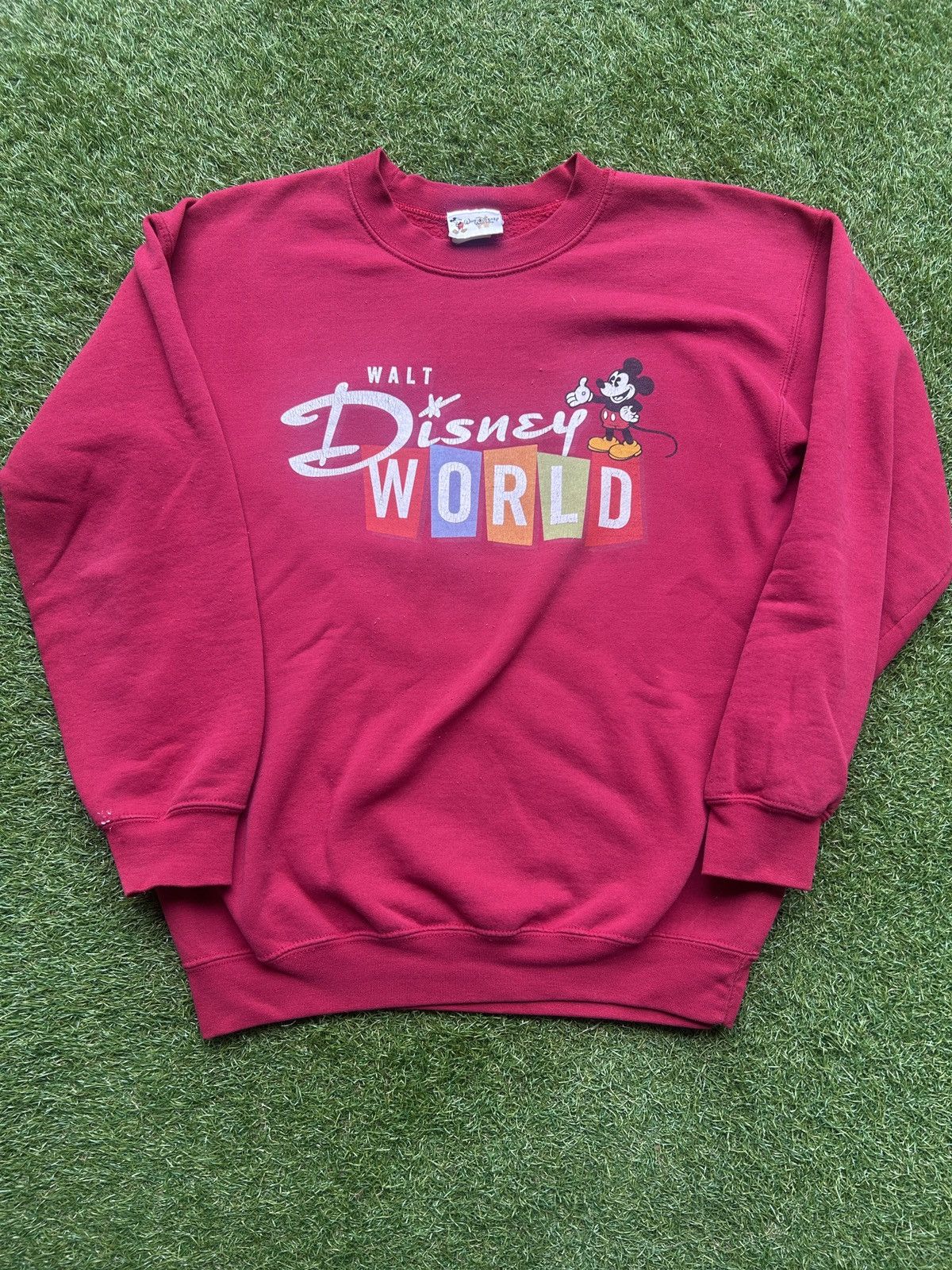 Disney Vintage 90s Walt Disney World Mickey Mouse Sweatshirt Size US XL / EU 56 / 4 - 1 Thumbnail