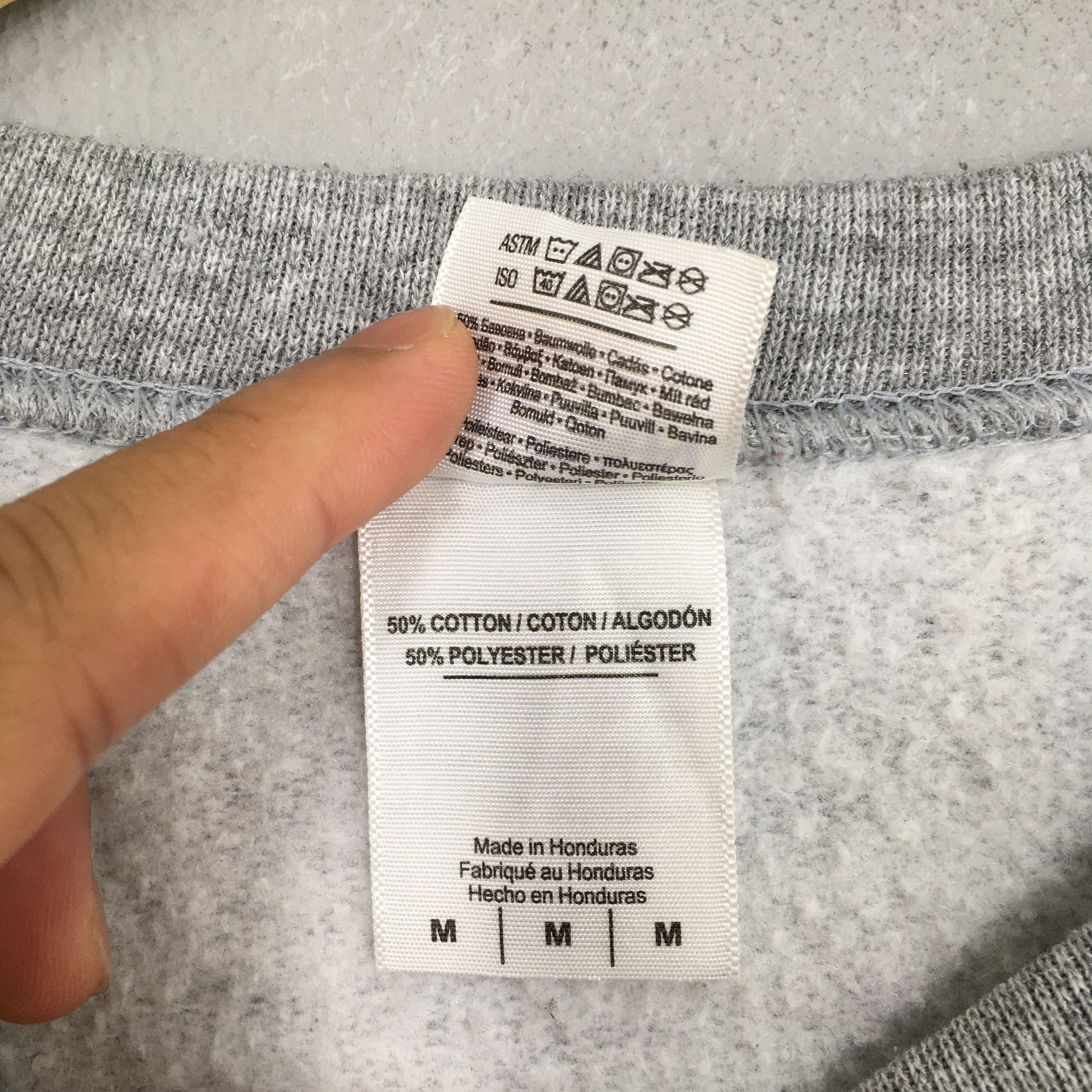 Gildan × Vintage Vintage Y2K Boston State Gray Sweatshirt Medium Size US M / EU 48-50 / 2 - 6 Thumbnail