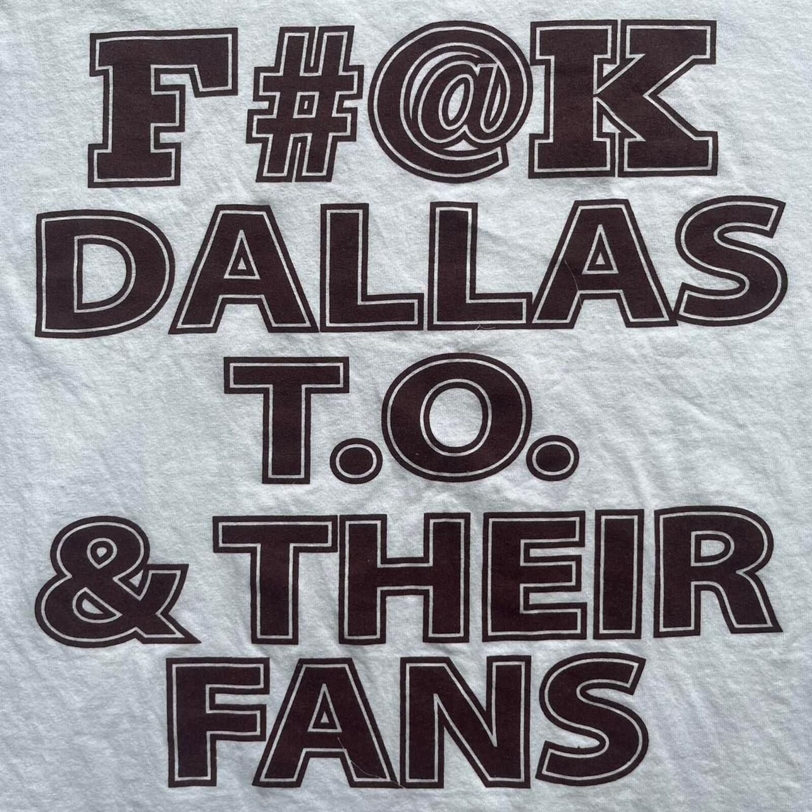 NFL Vintage NFL 'FU@K' Dallas Cowboys Graphic T-Shirt Size US XL / EU 56 / 4 - 4 Thumbnail