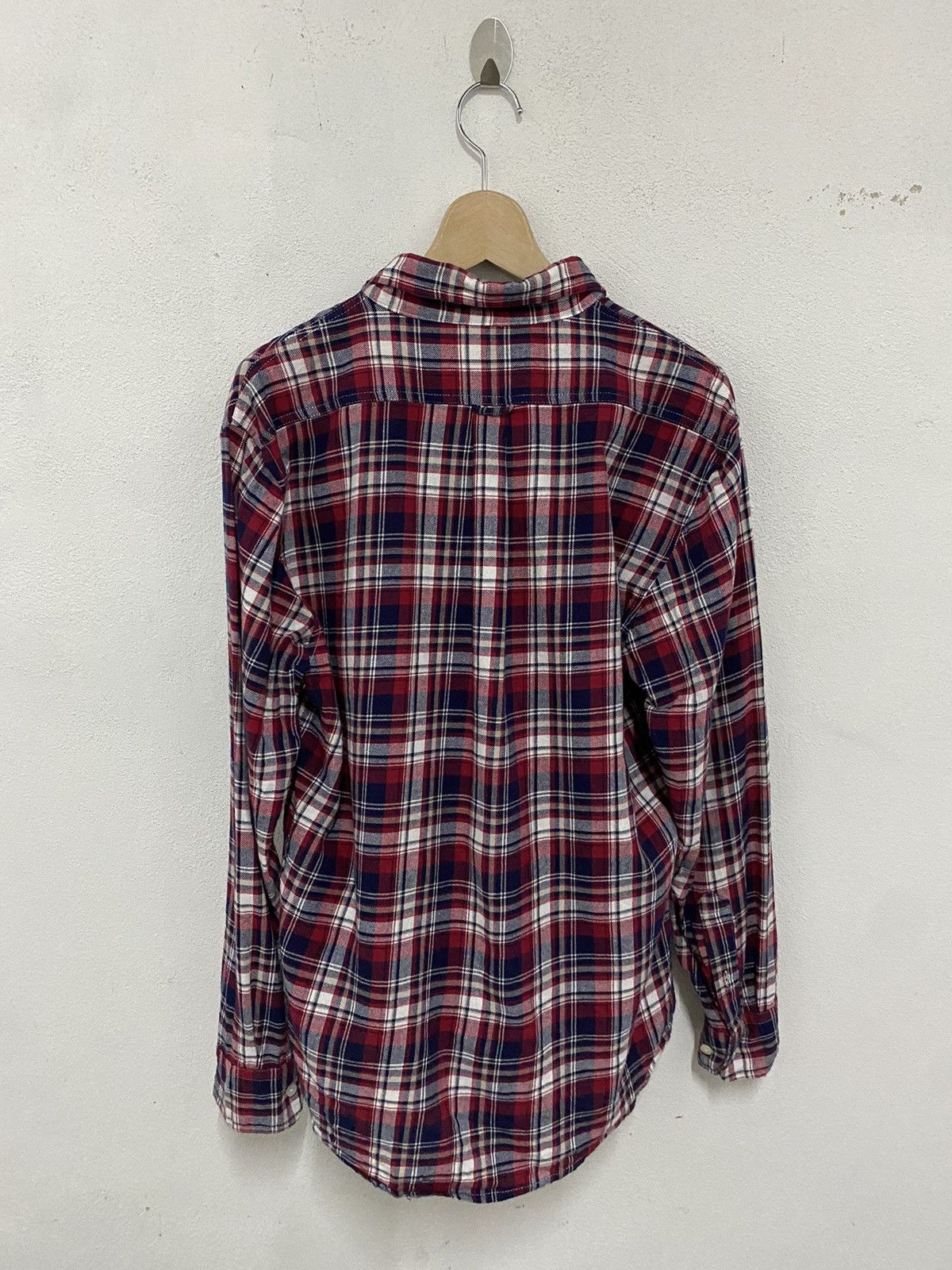 Restoration × Vintage Restoration Plaid Tartan Flannel Shirt Size US L / EU 52-54 / 3 - 7 Thumbnail