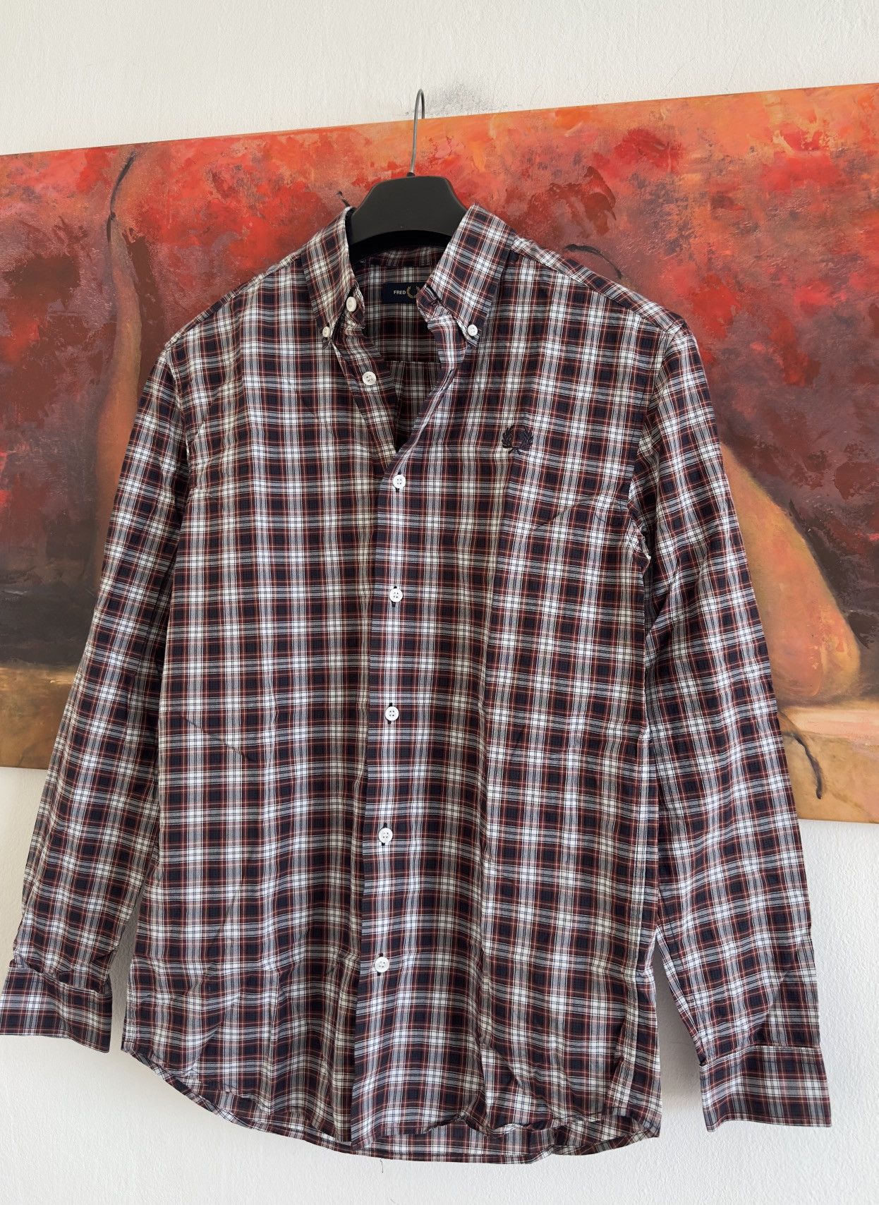 Fred Perry Fred Perry Cotton Shirt Button Up Size S Size US S / EU 44-46 / 1 - 2 Thumbnail