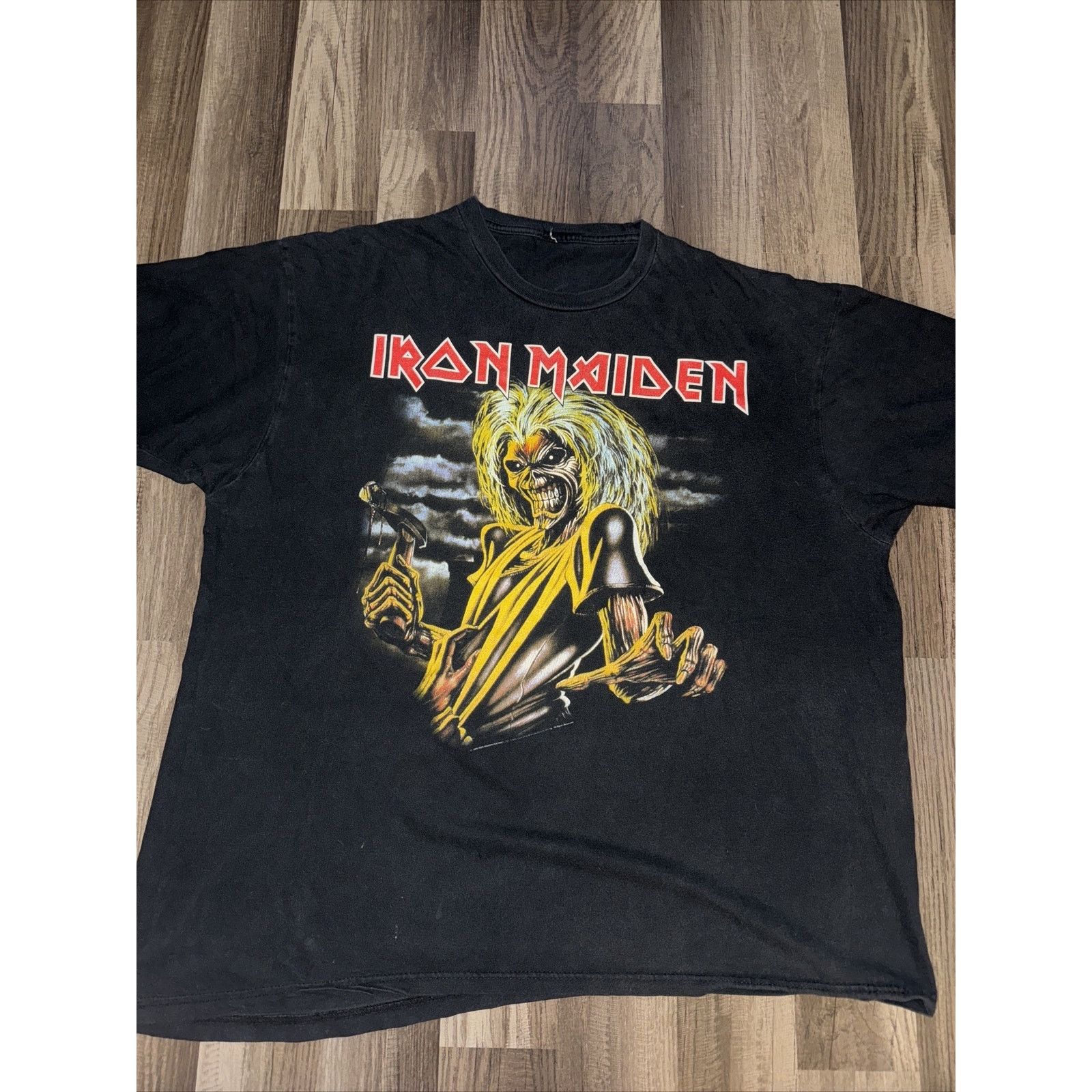 Band Tees × Iron Maiden Iron Maiden T-Shirt 2XL 25x27 Black 2005 Cut Tag Size US XXL / EU 58 / 5 - 1 Thumbnail