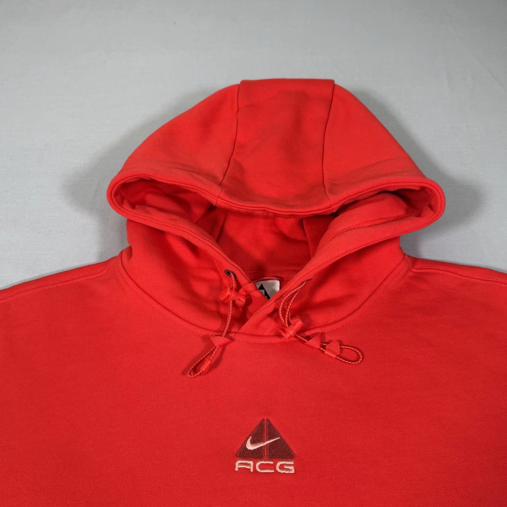 Nike Nike Hoodie Mens Medium Red ACG Therma-FIT Pullover Fleece Sweatshirt Outdoor Hike Size US M / EU 48-50 / 2 - 2 Thumbnail