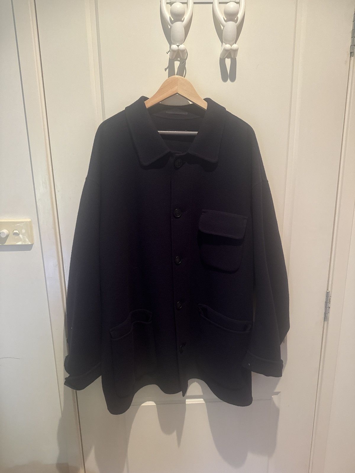 Jil Sander × Uniqlo Jil Sander X Uniqlo +J Double Face Oversized Work Jacket Size US XL / EU 56 / 4 - 4 Thumbnail