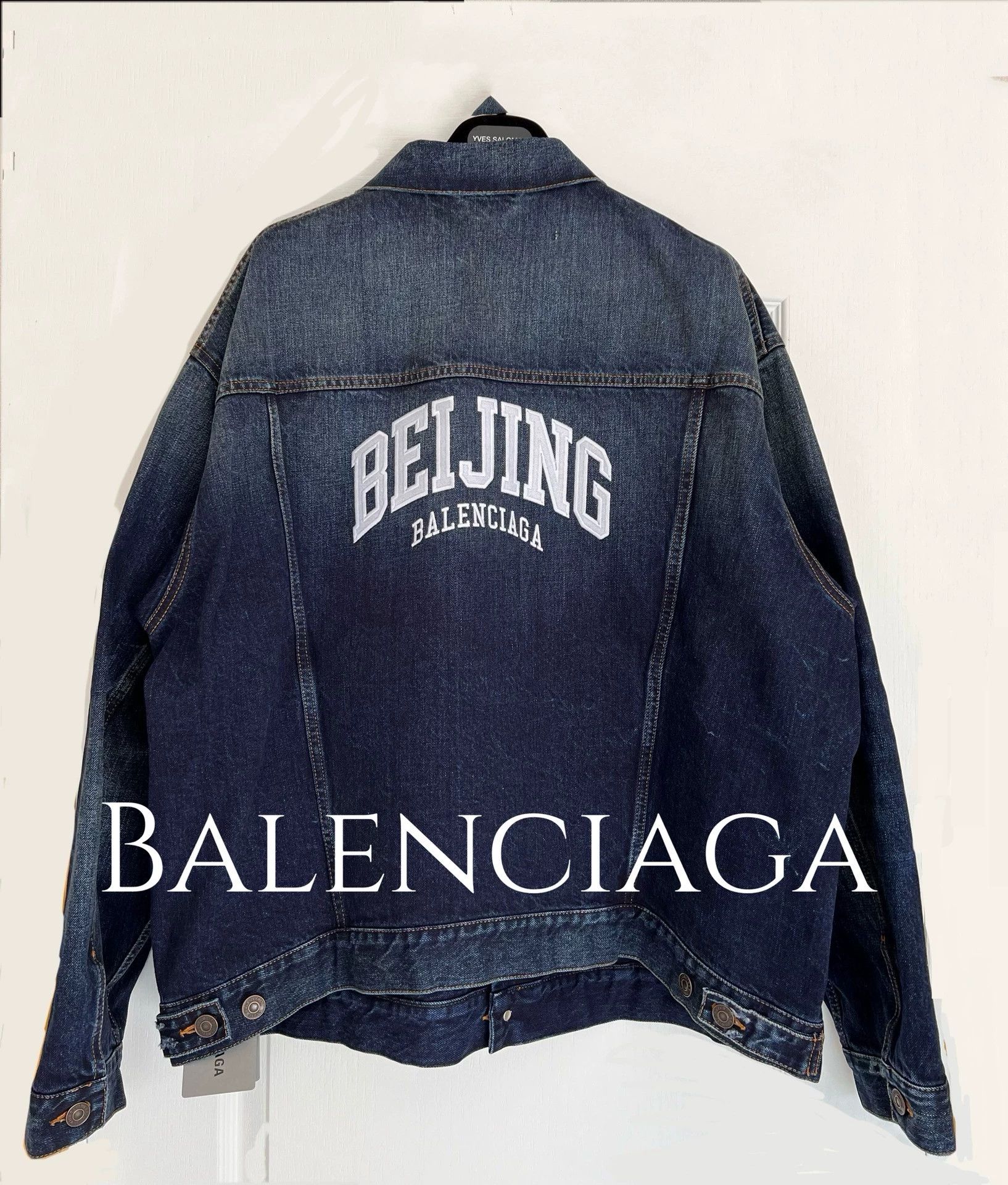 Balenciaga Balenciaga denim clothing jacket Size US XS / EU 42 / 0 - 1 Thumbnail