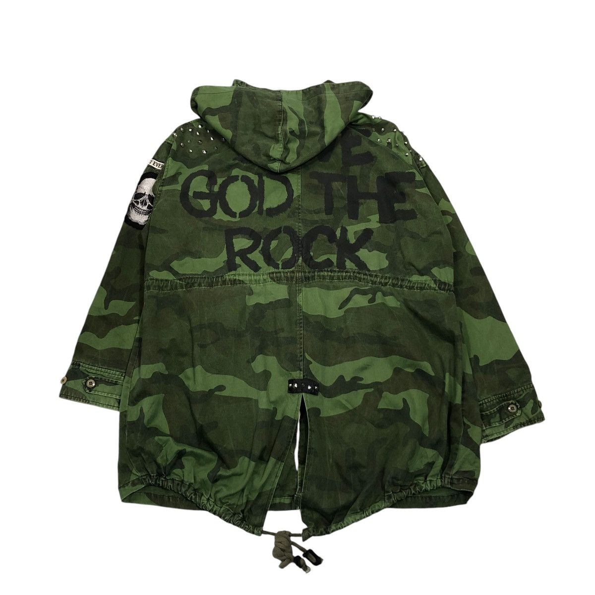 Hysteric Glamour 🔥VINTAGE MIKITARY CAMOUFLAGE PARKA JACKET BIG LOGO DESIGN Size US M / EU 48-50 / 2 - 1 Thumbnail